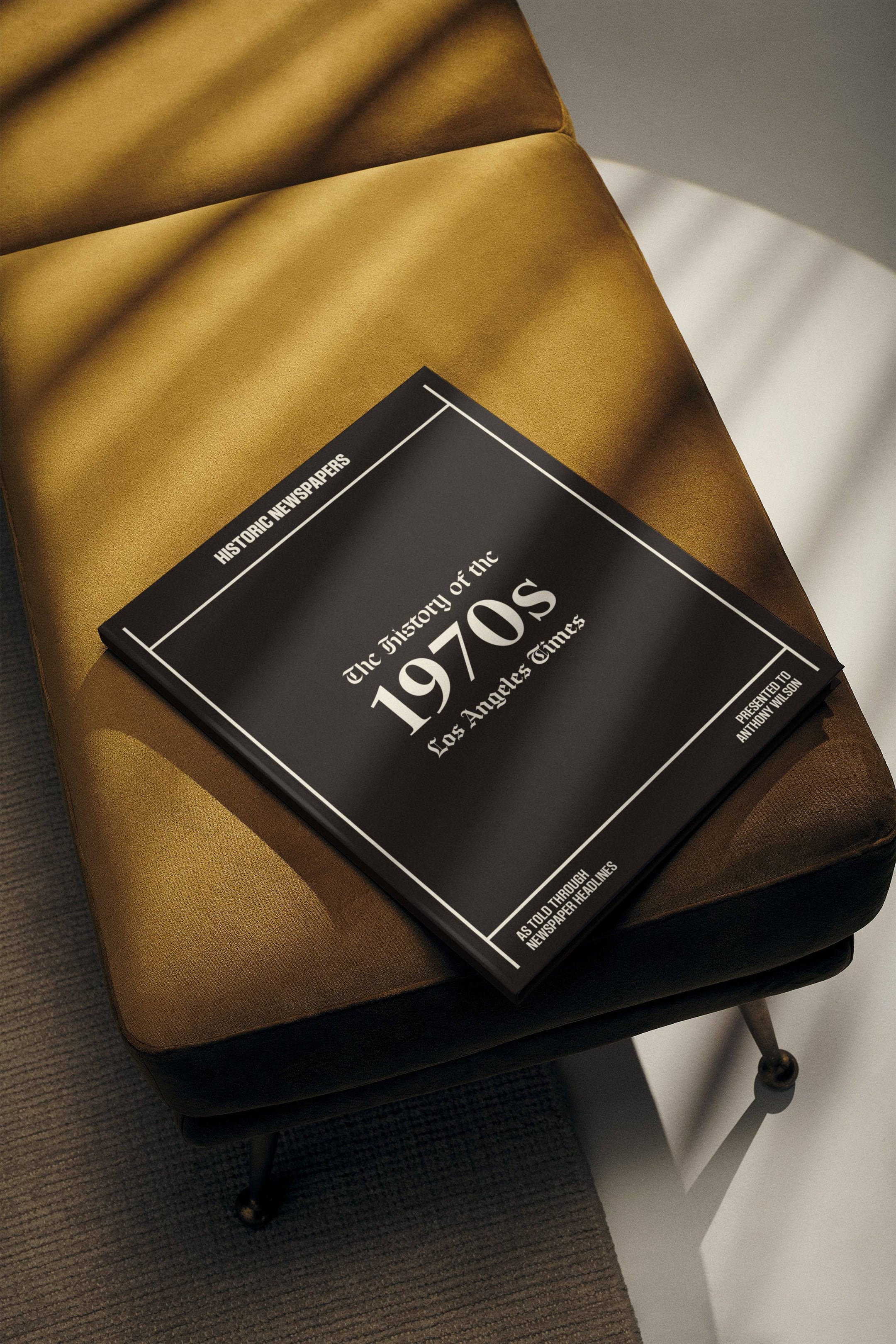 The History of 1970s Los Angeles Times Edition Book - Historic Newspapers