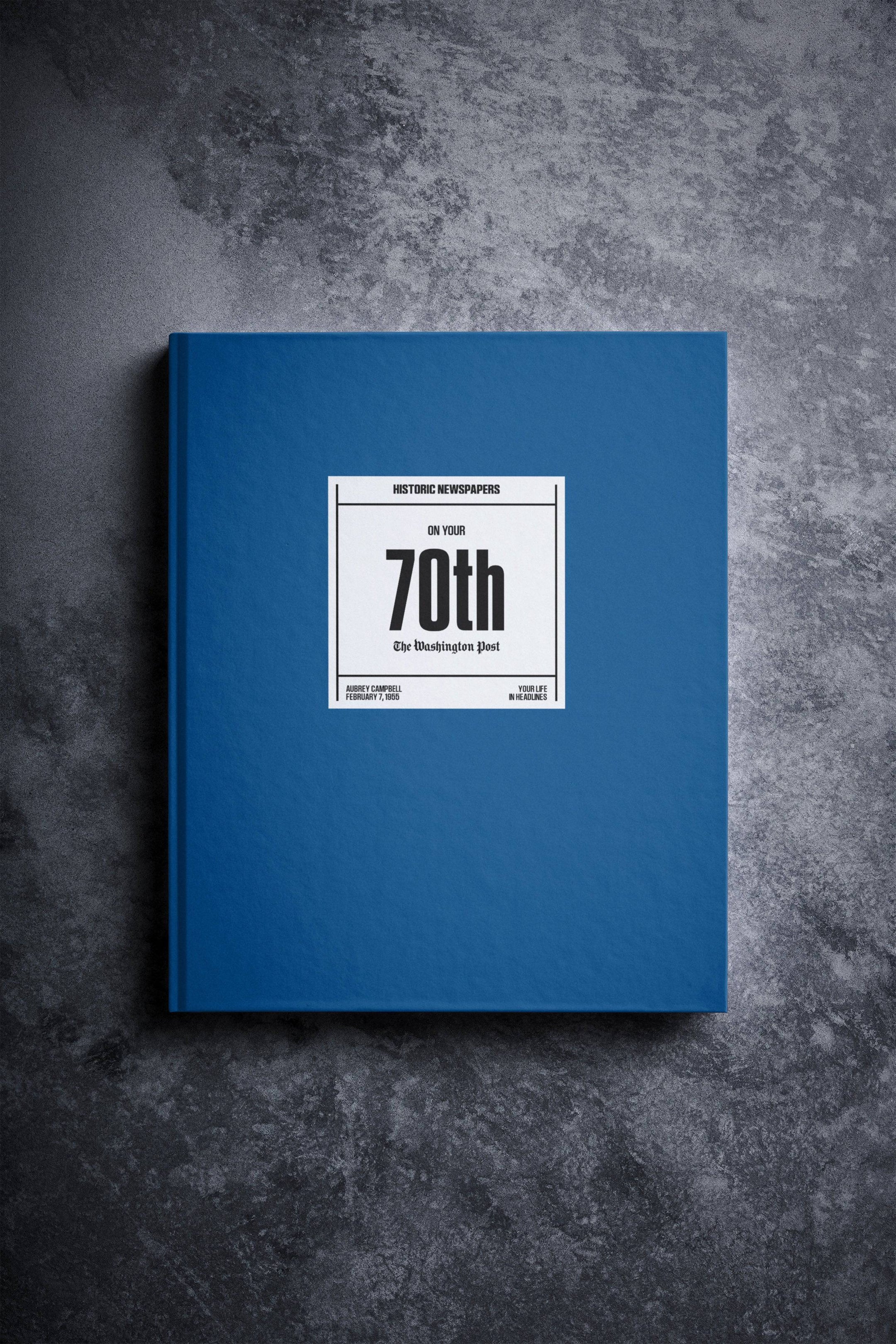Libro de periódico conmemorativo del 70.º aniversario (edición del Washington Post)