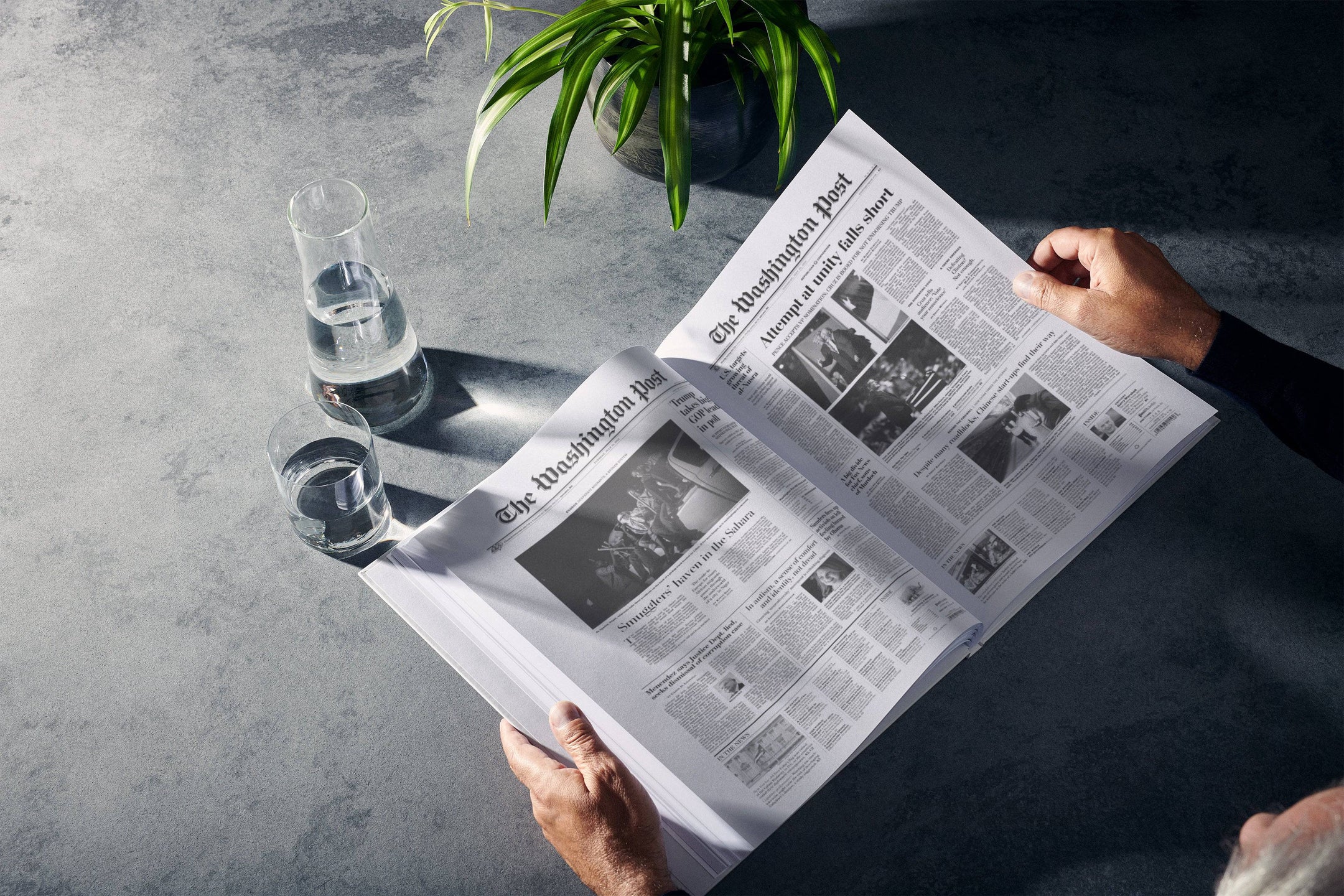Libro de periódico conmemorativo del 70.º aniversario (edición del Washington Post)