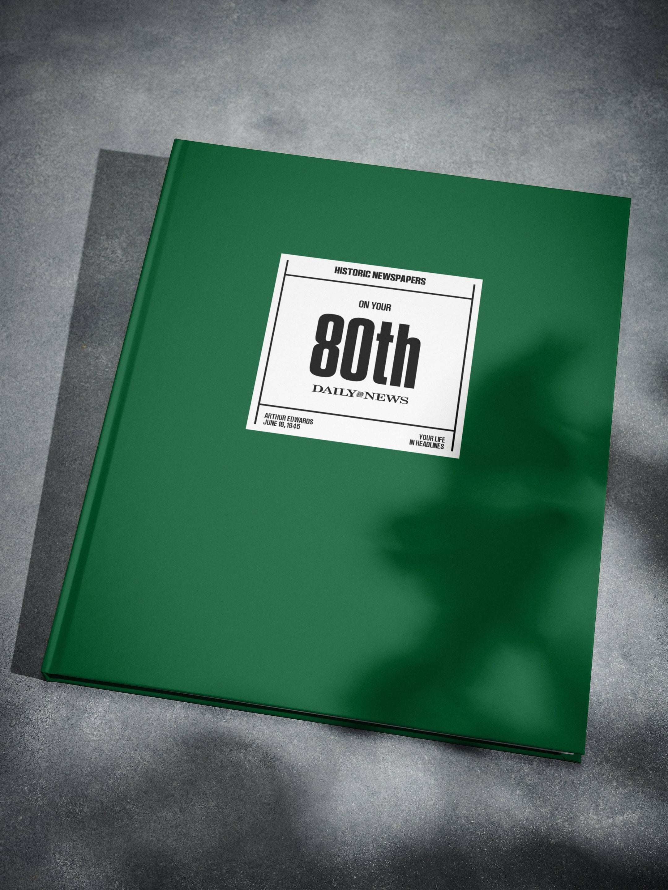 Libro de periódicos del 80.º aniversario del New York Daily News Edition