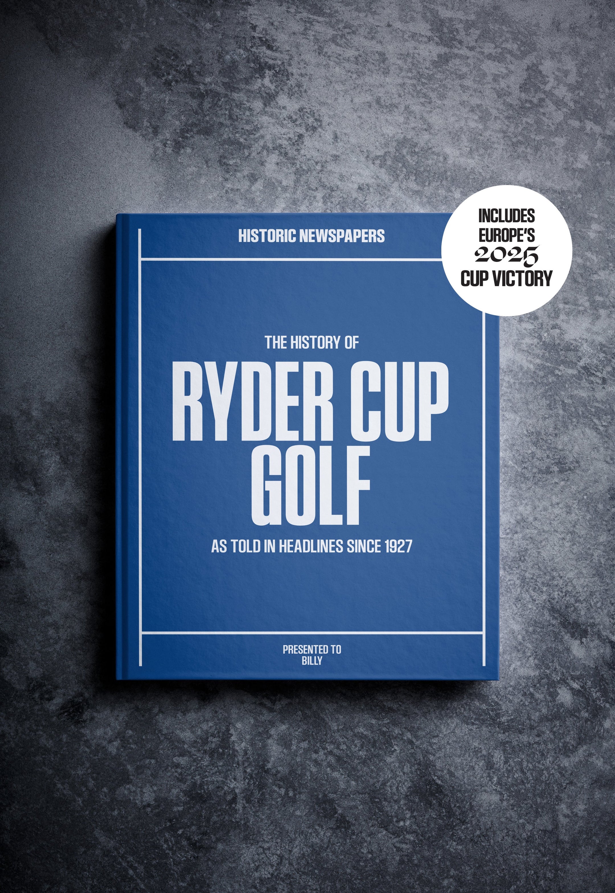The History of Ryder Cup Golf