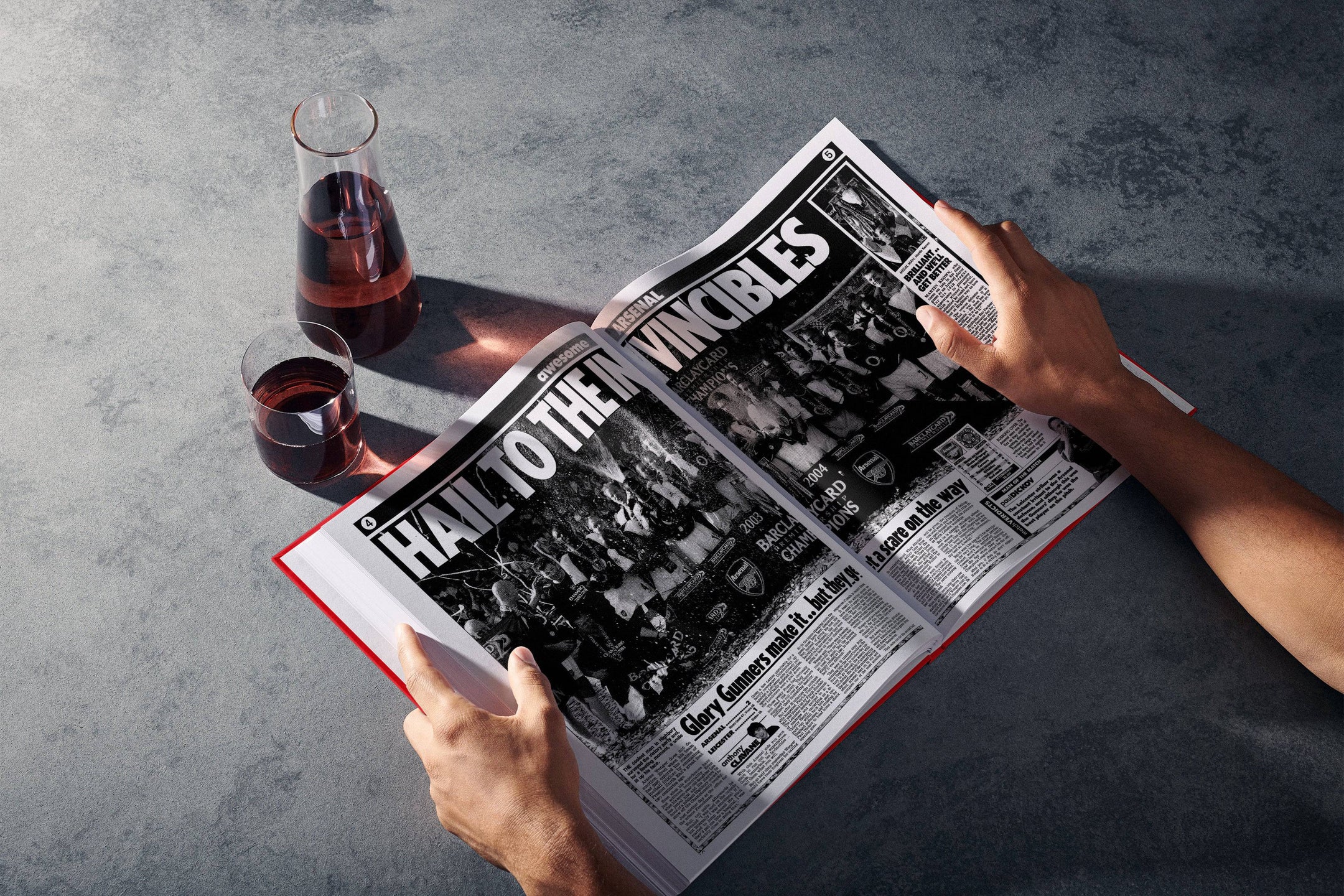The Football History of Arsenal Book - Historic Newspapers