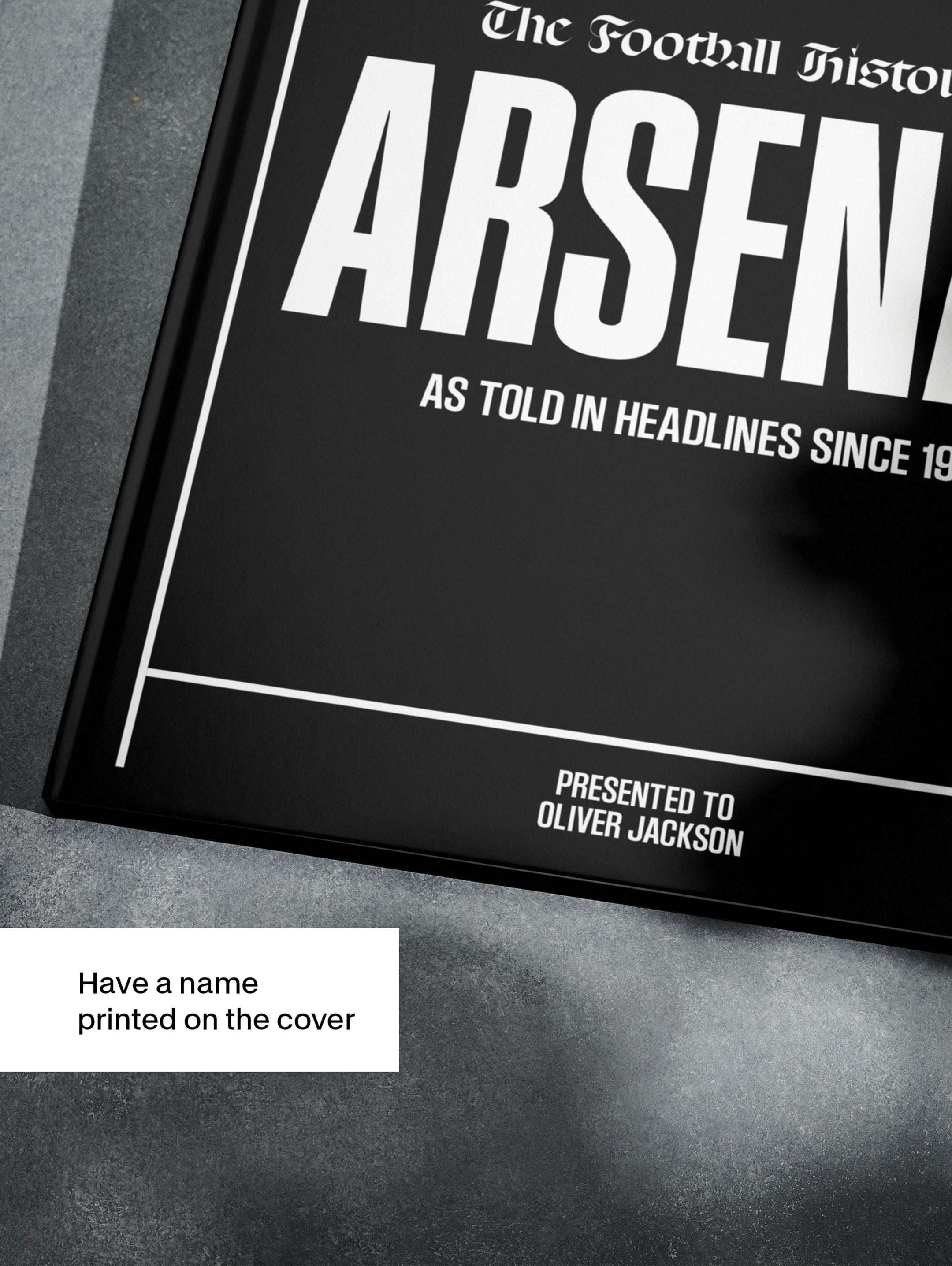 The Football History of Arsenal Book - Historic Newspapers