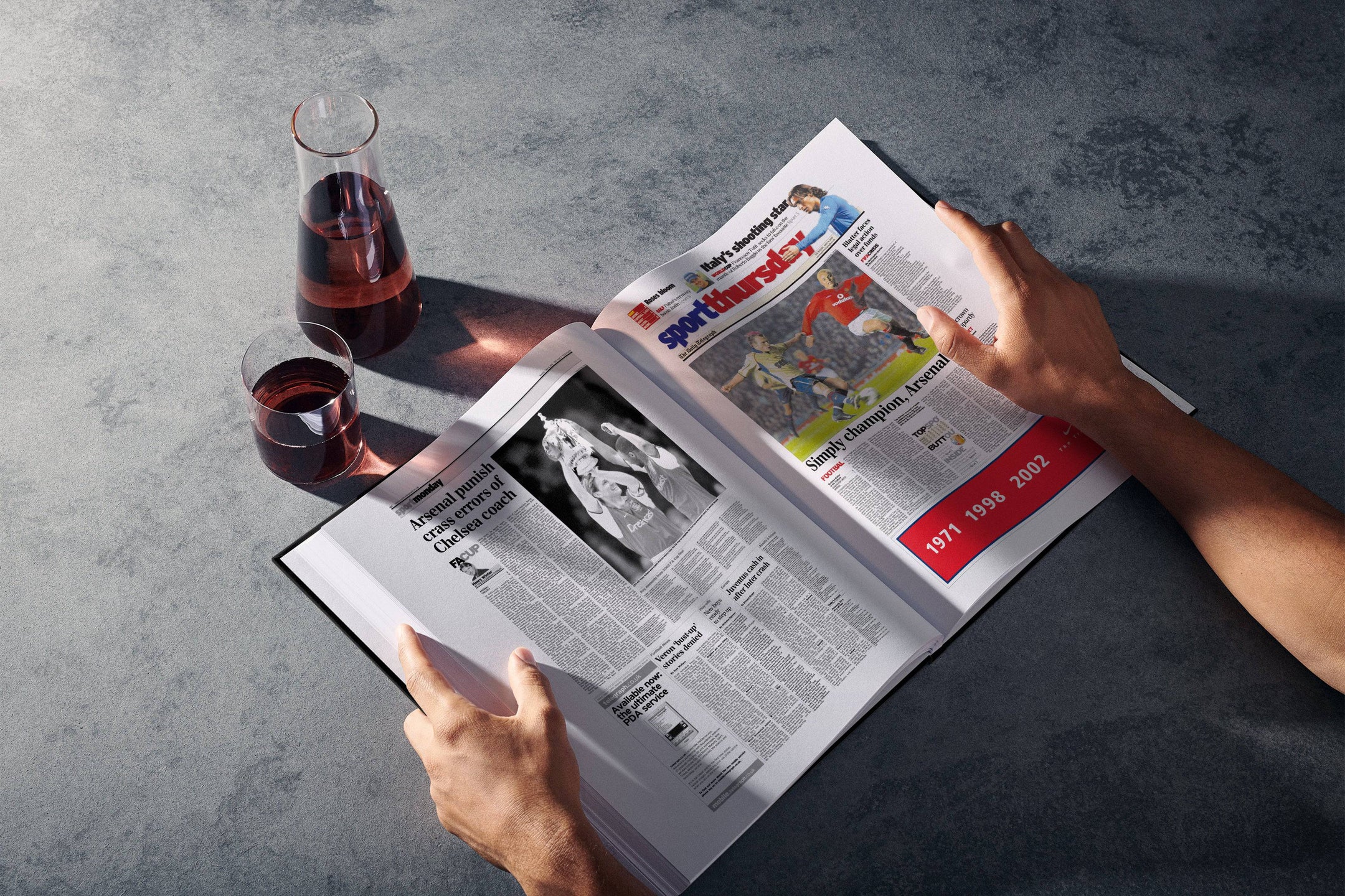 The Football History of Arsenal Telegraph Edition Book