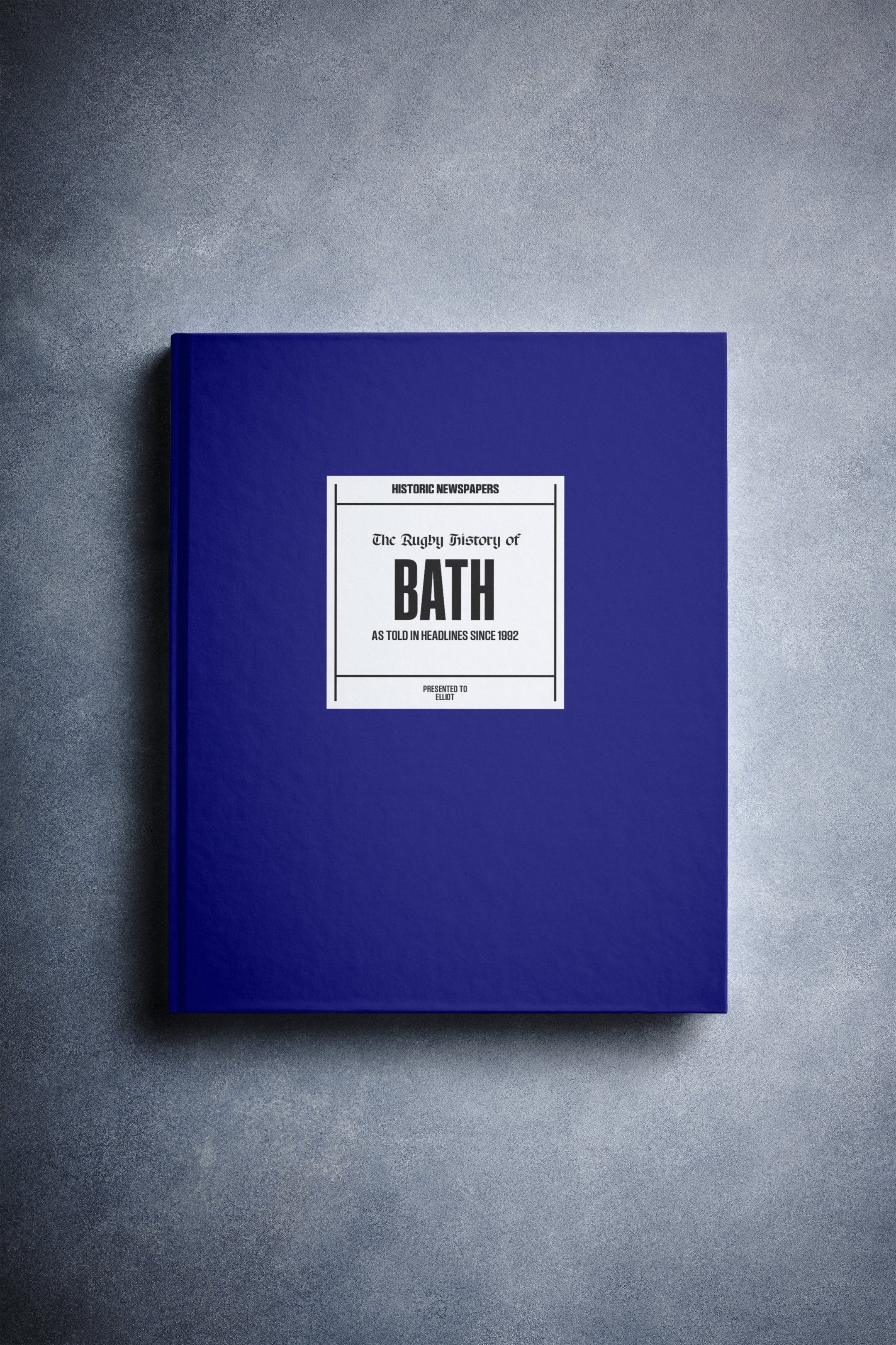 The Rugby History of Bath Book