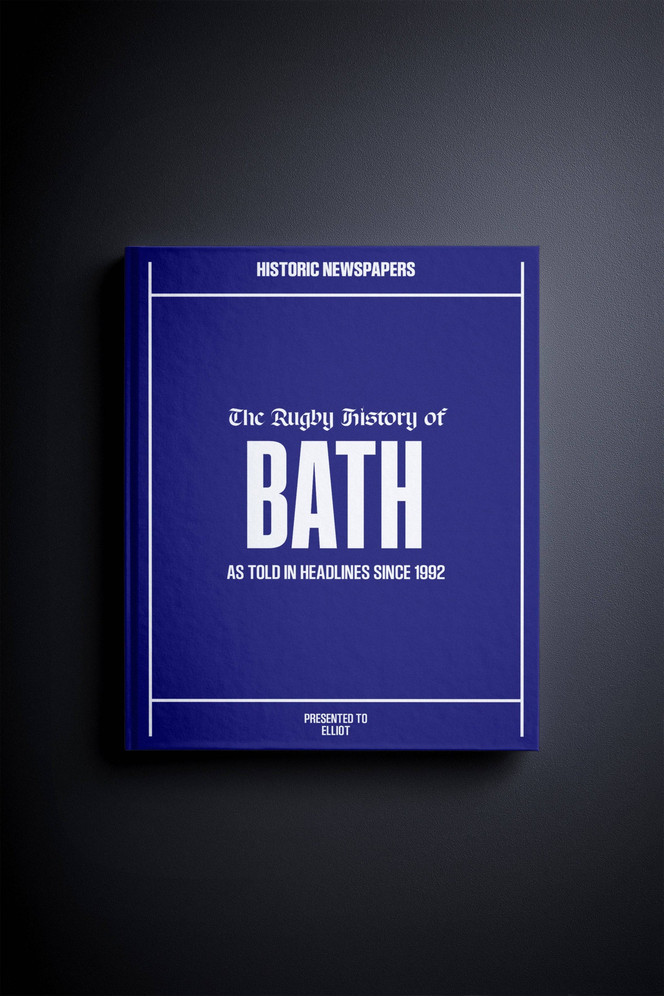 The Rugby History of Bath Book - Historic Newspapers