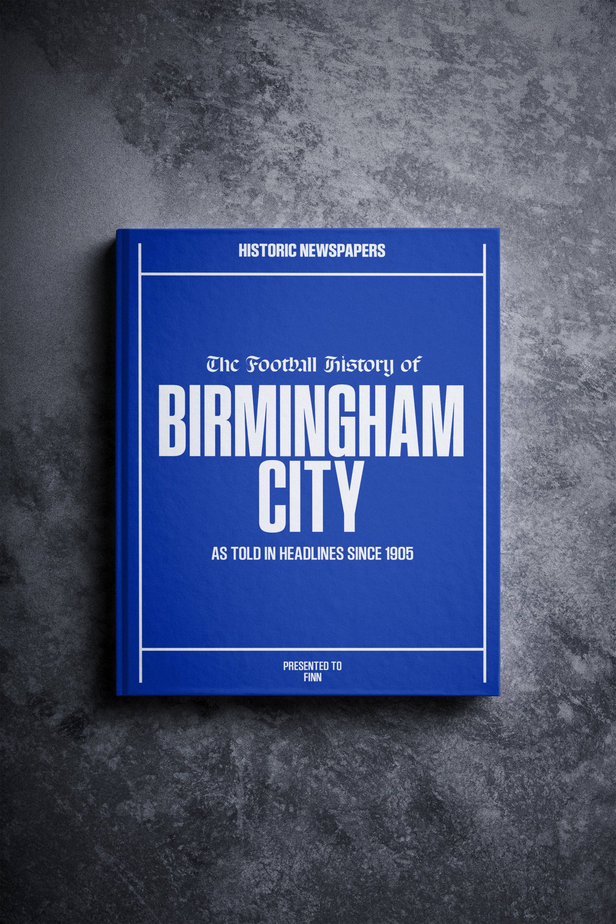 The Football History of Birmingham City Book