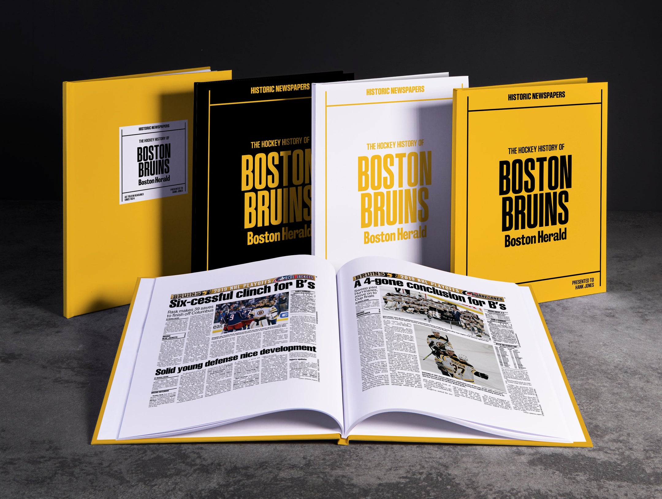 La historia del hockey de los Boston Bruins (edición Boston Herald)