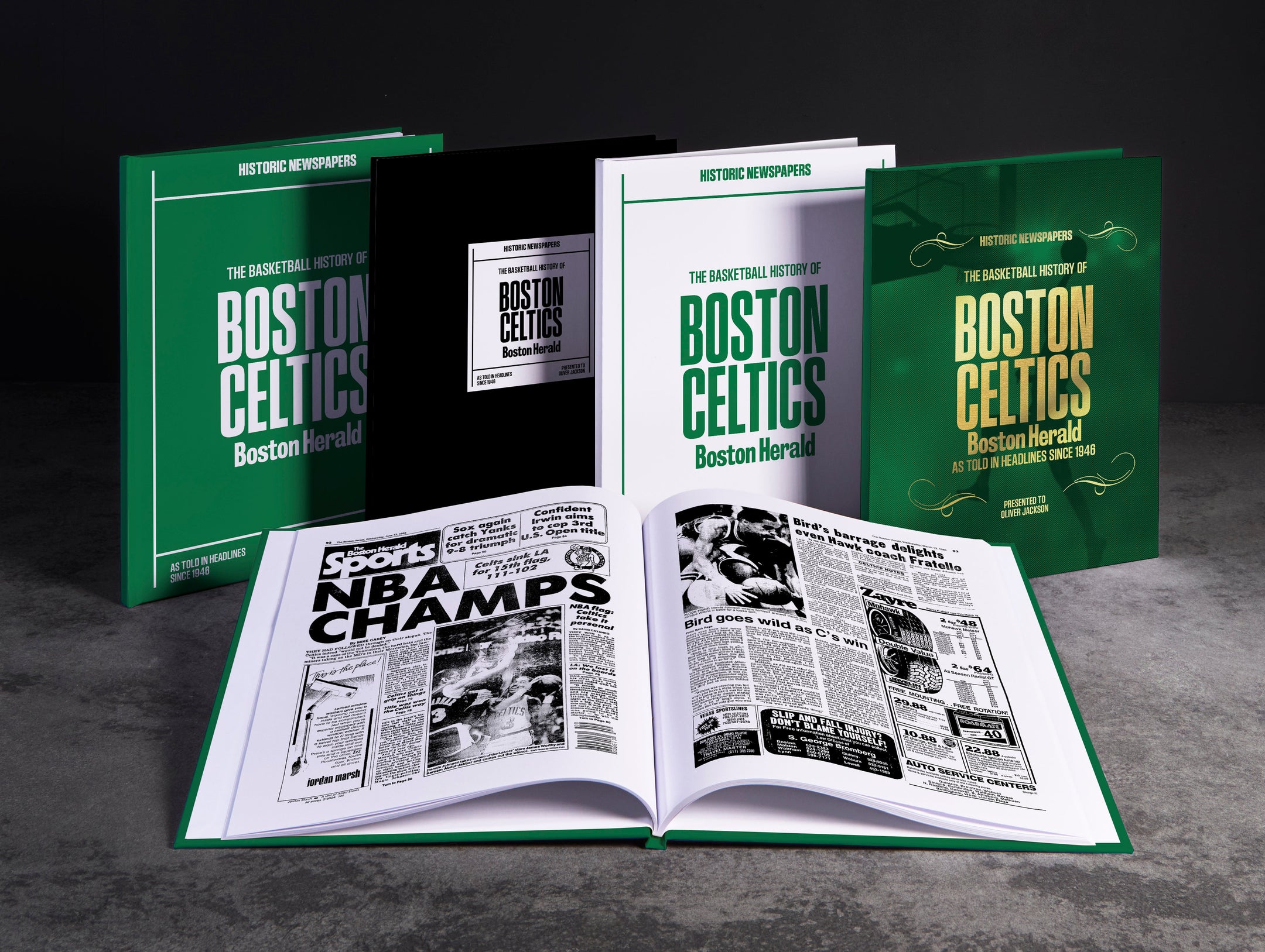 La historia del baloncesto de los Boston Celtics (edición Boston Herald)