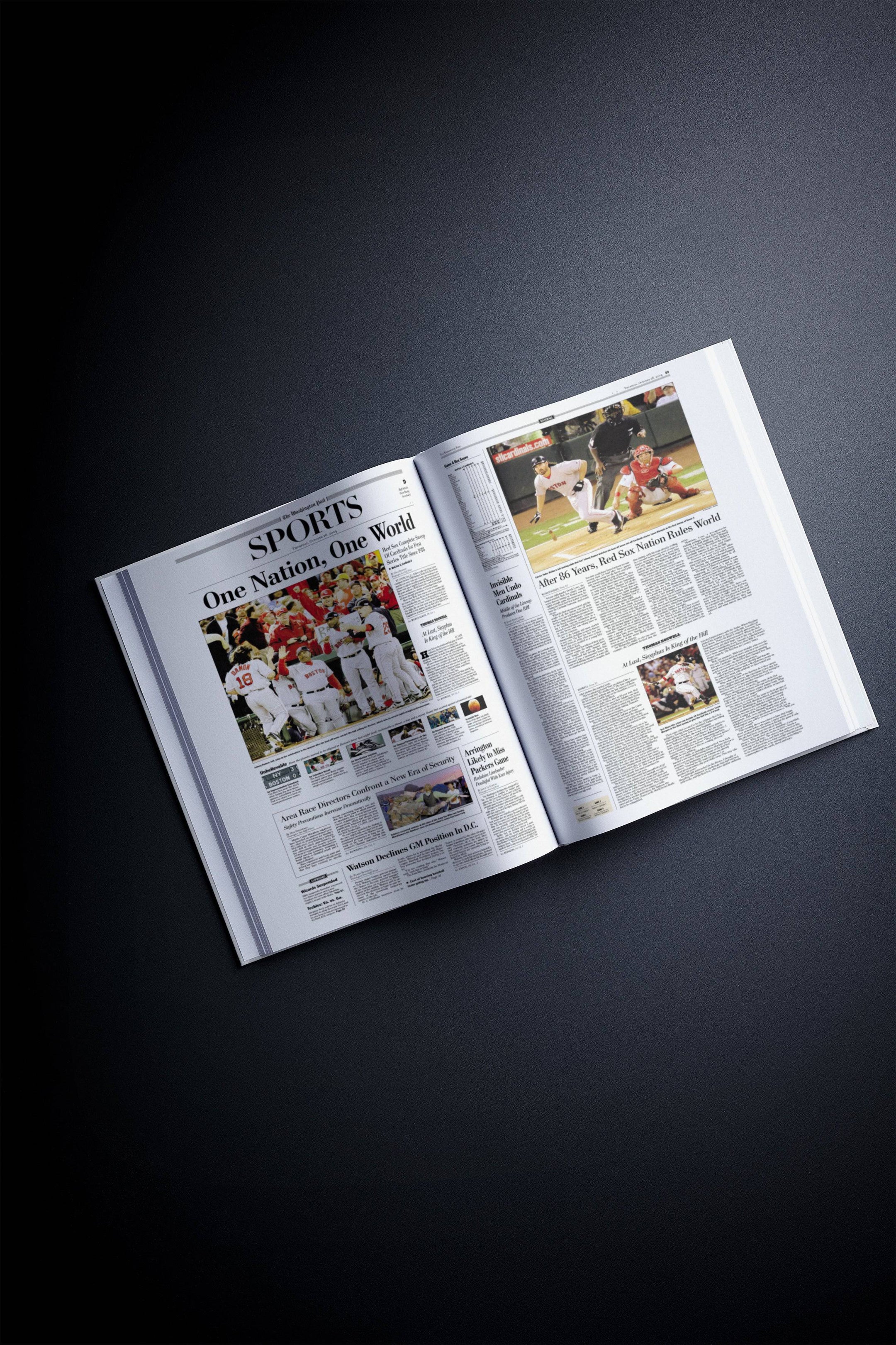 The Baseball History of Boston Red Sox Washington Post Edition