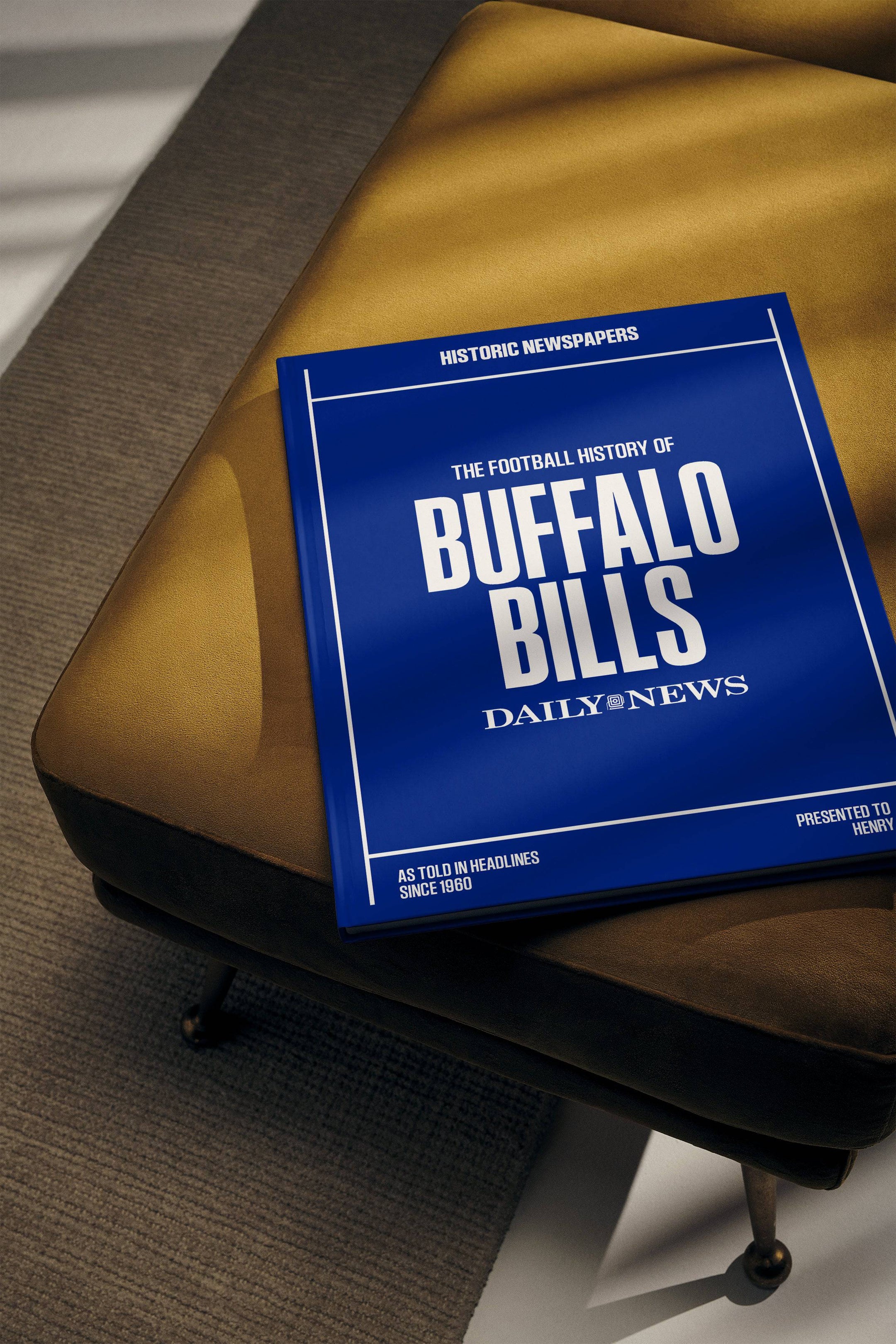 The US Football History of Buffalo Bills Daily News Edition Book - Historic Newspapers