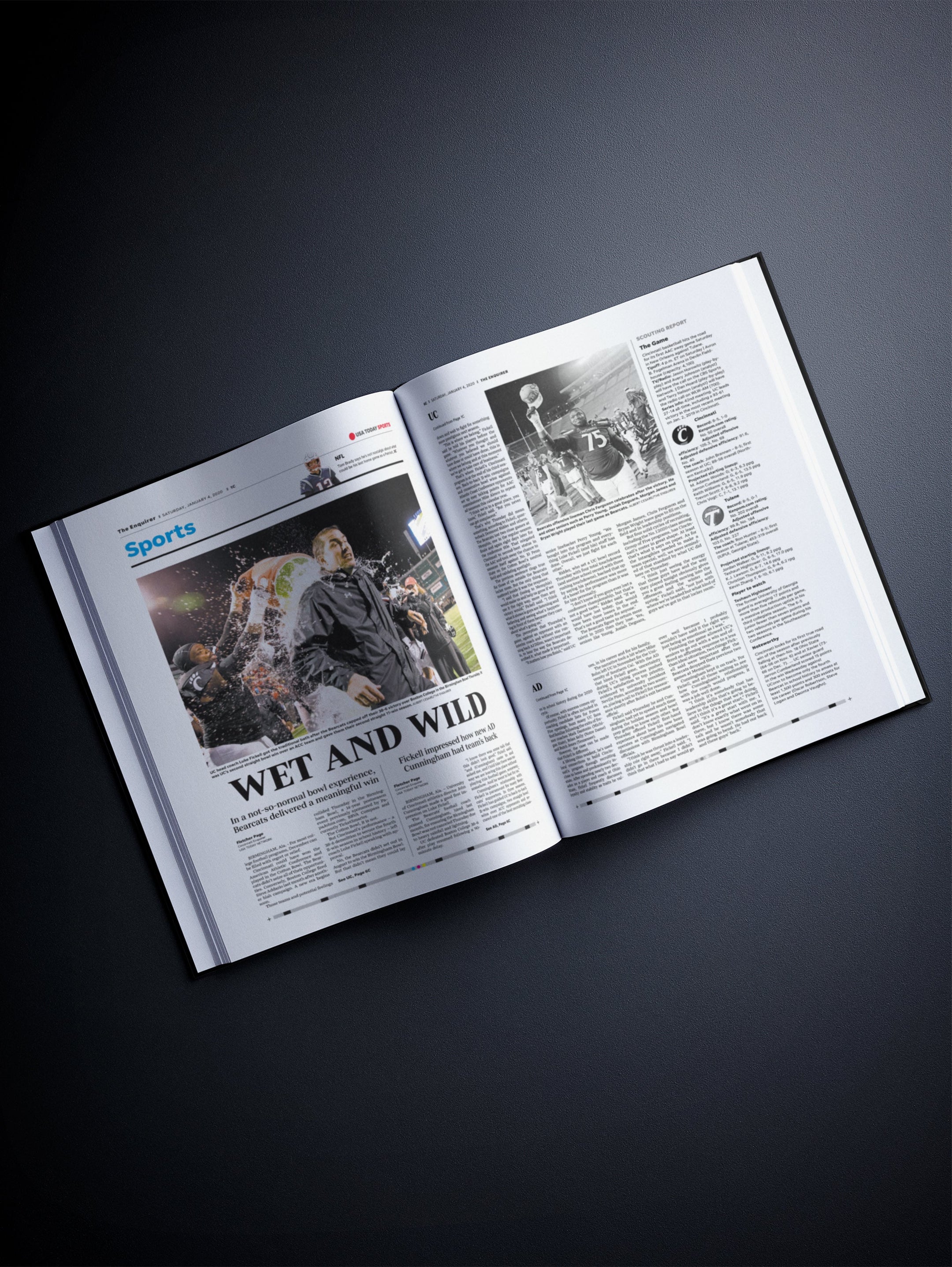 The College Football History of Cincinnati Bearcats - Historic Newspapers