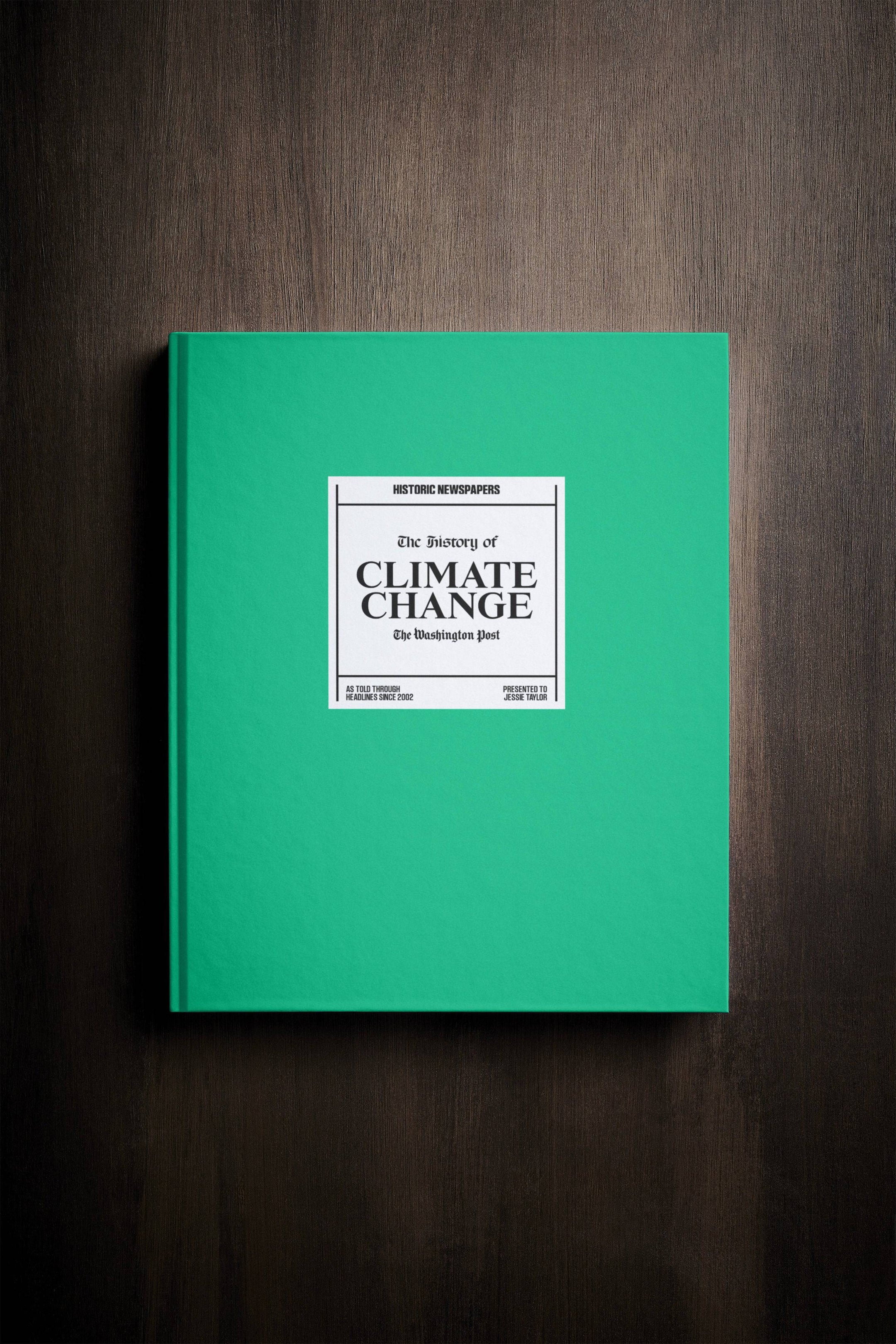 The History of Climate Change Washington Post Edition Book