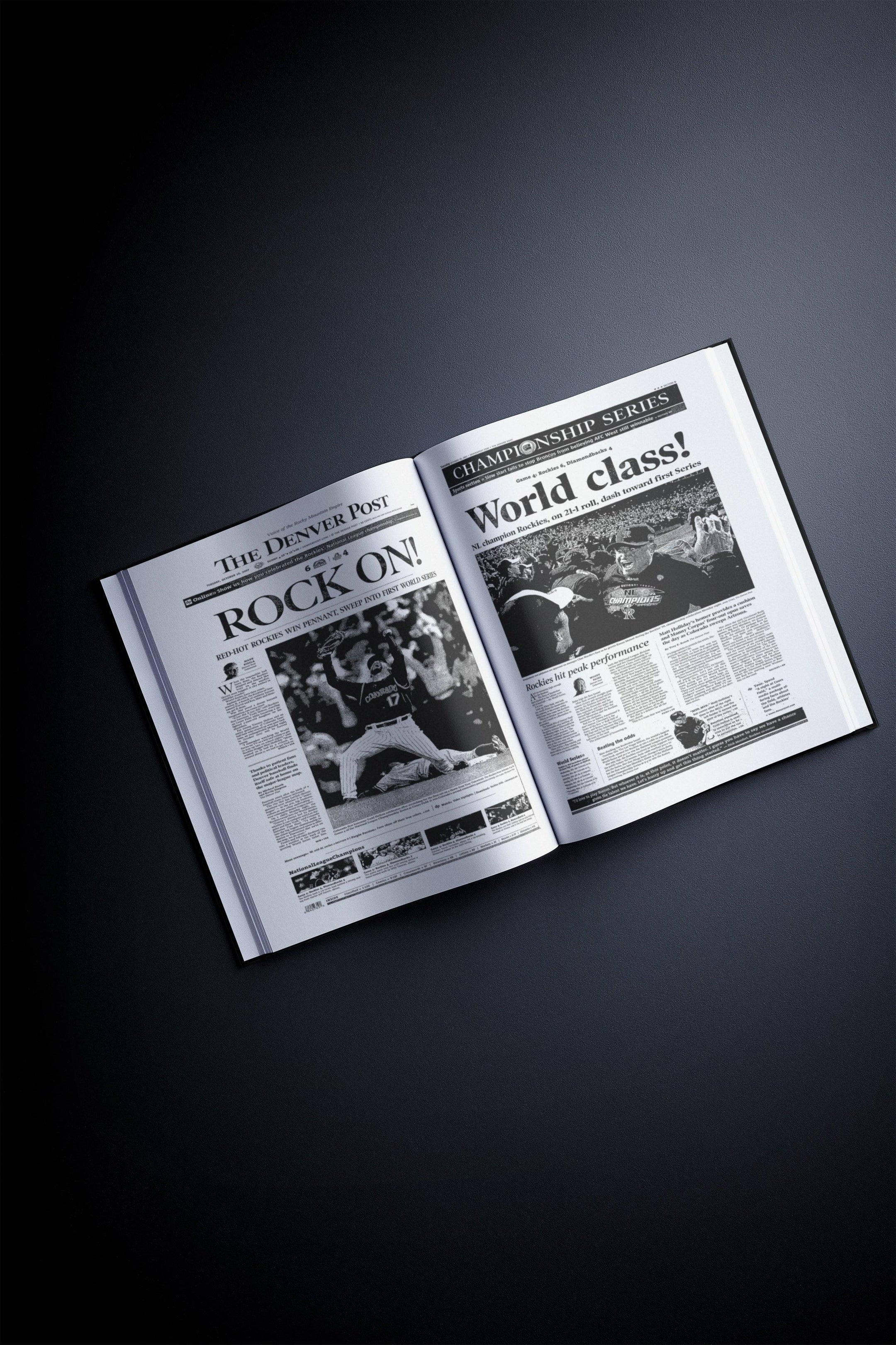 The Baseball History of Colorado Rockies Denver Post Edition