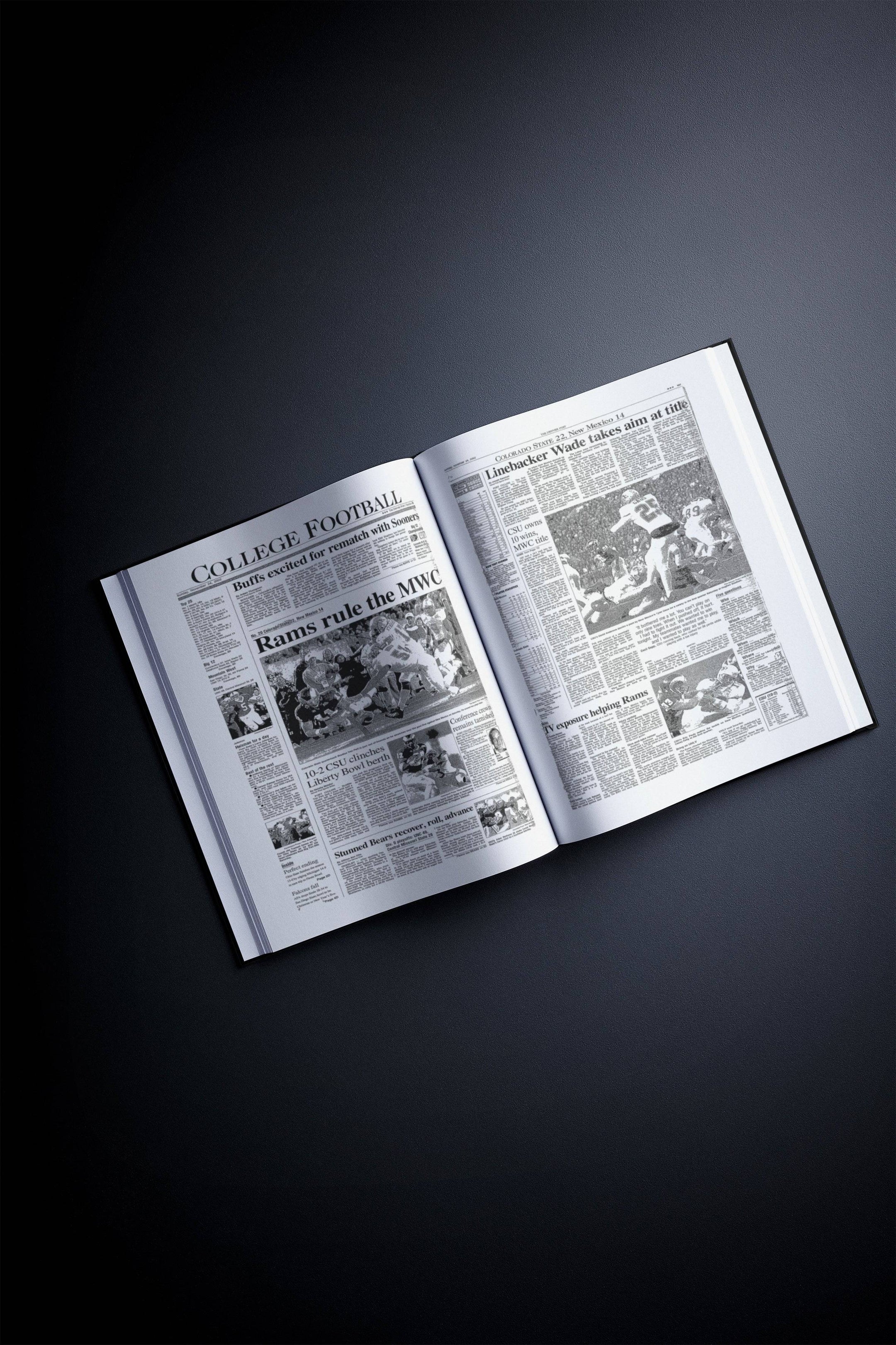 The College Football History of Colorado State Rams Denver Post Edition