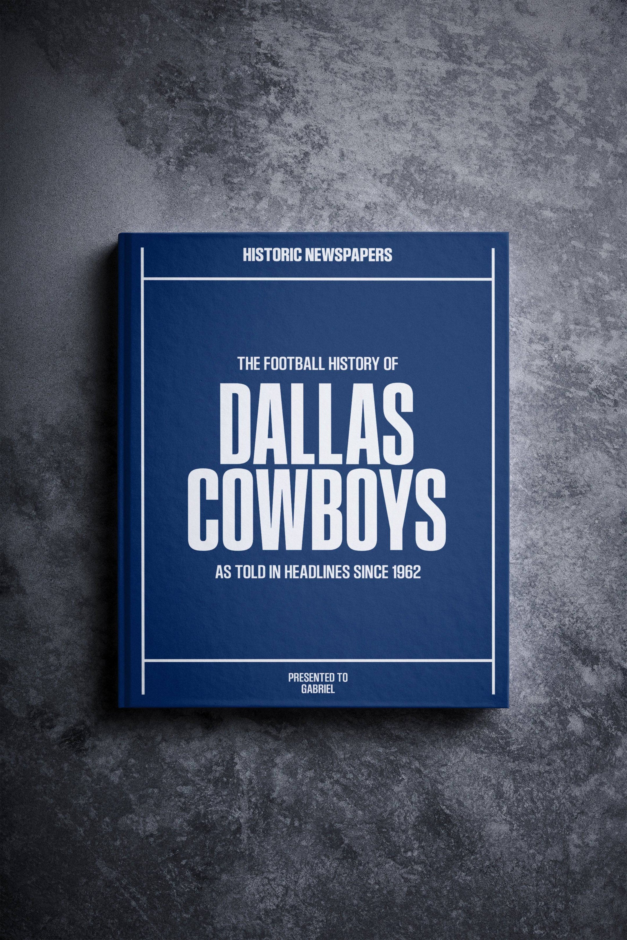 El libro sobre la historia del fútbol americano de los Dallas Cowboys