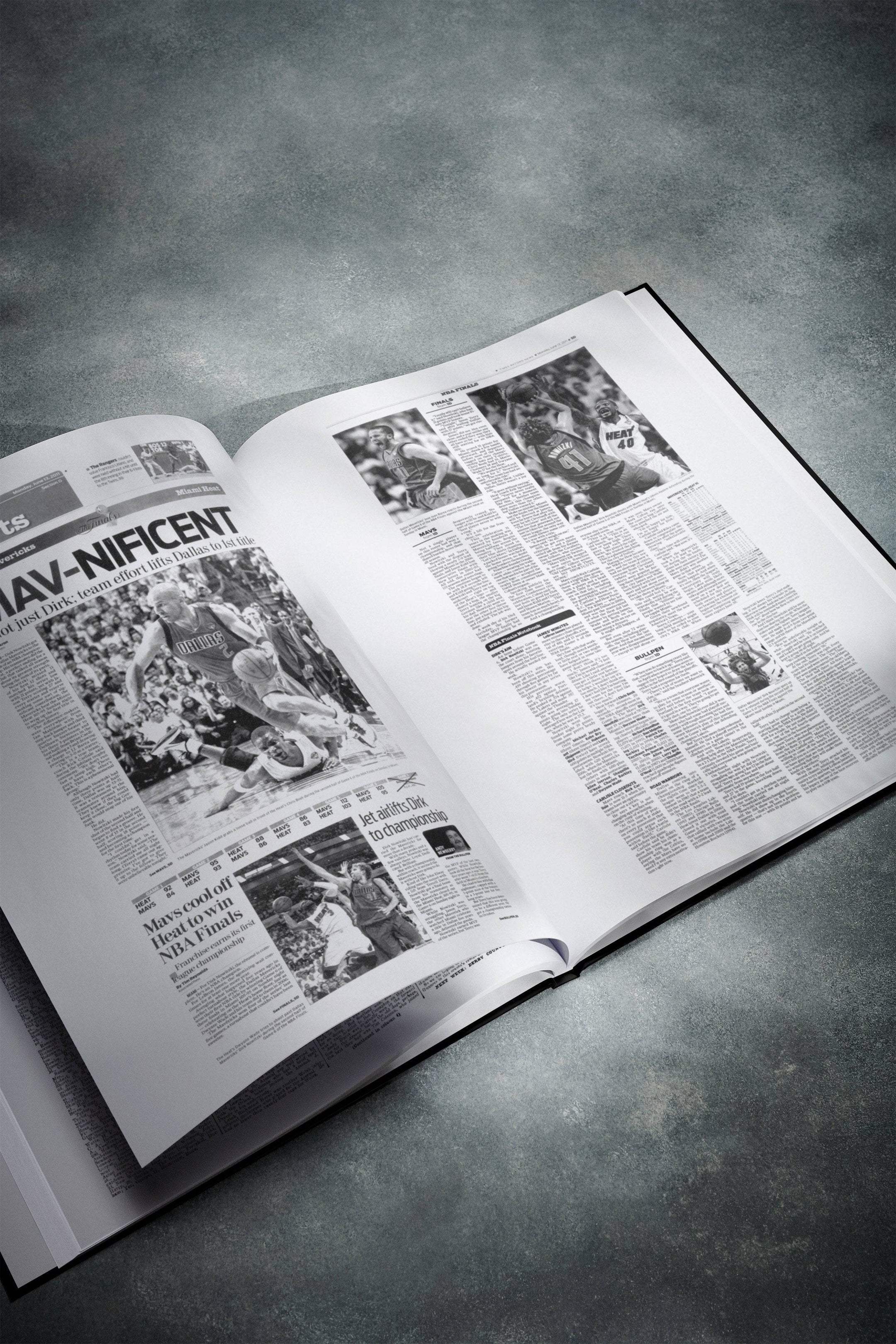 The Basketball History of Dallas Mavericks USA Today Edition