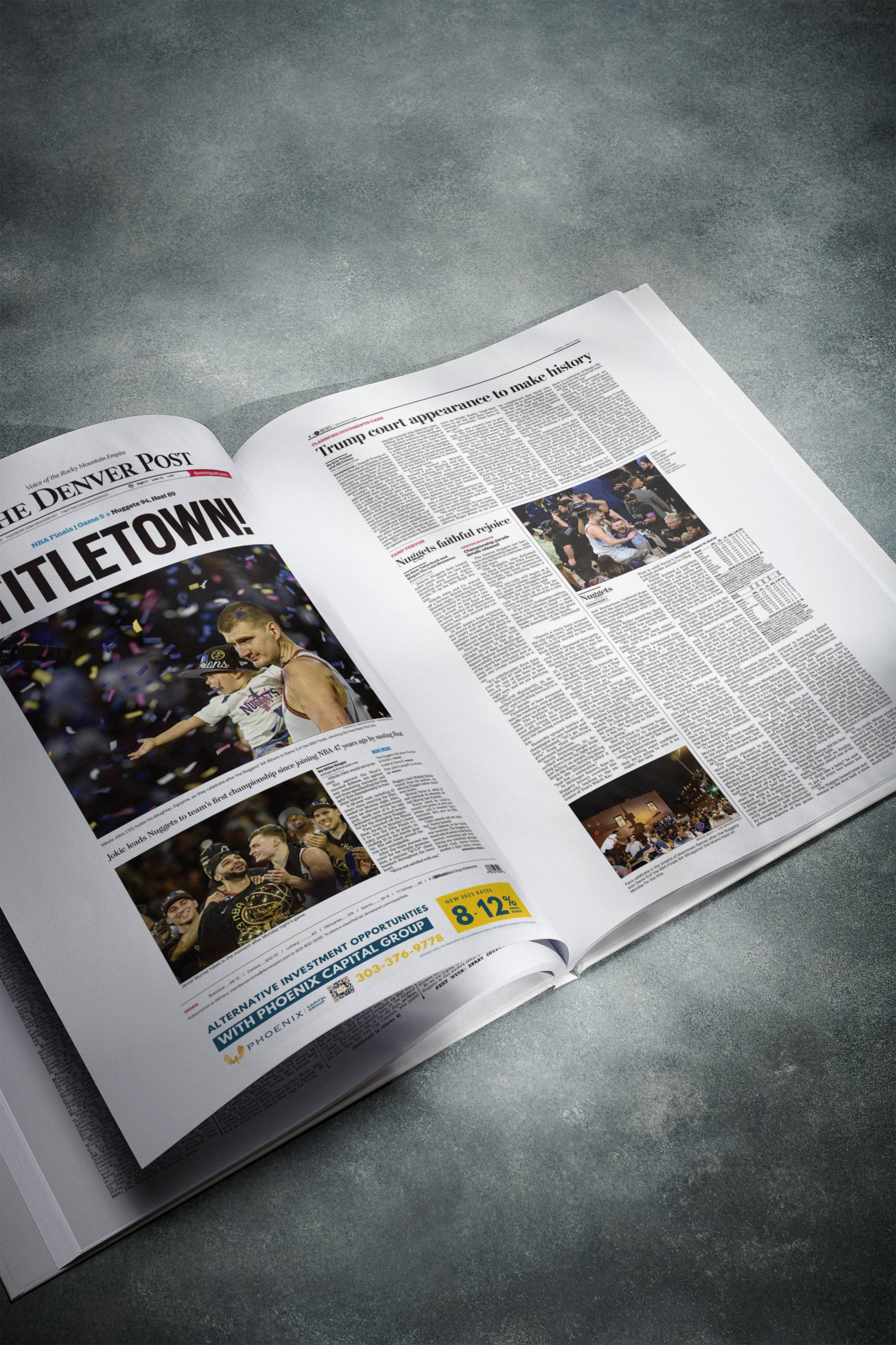 The Basketball History of Denver Nuggets Denver Post Edition
