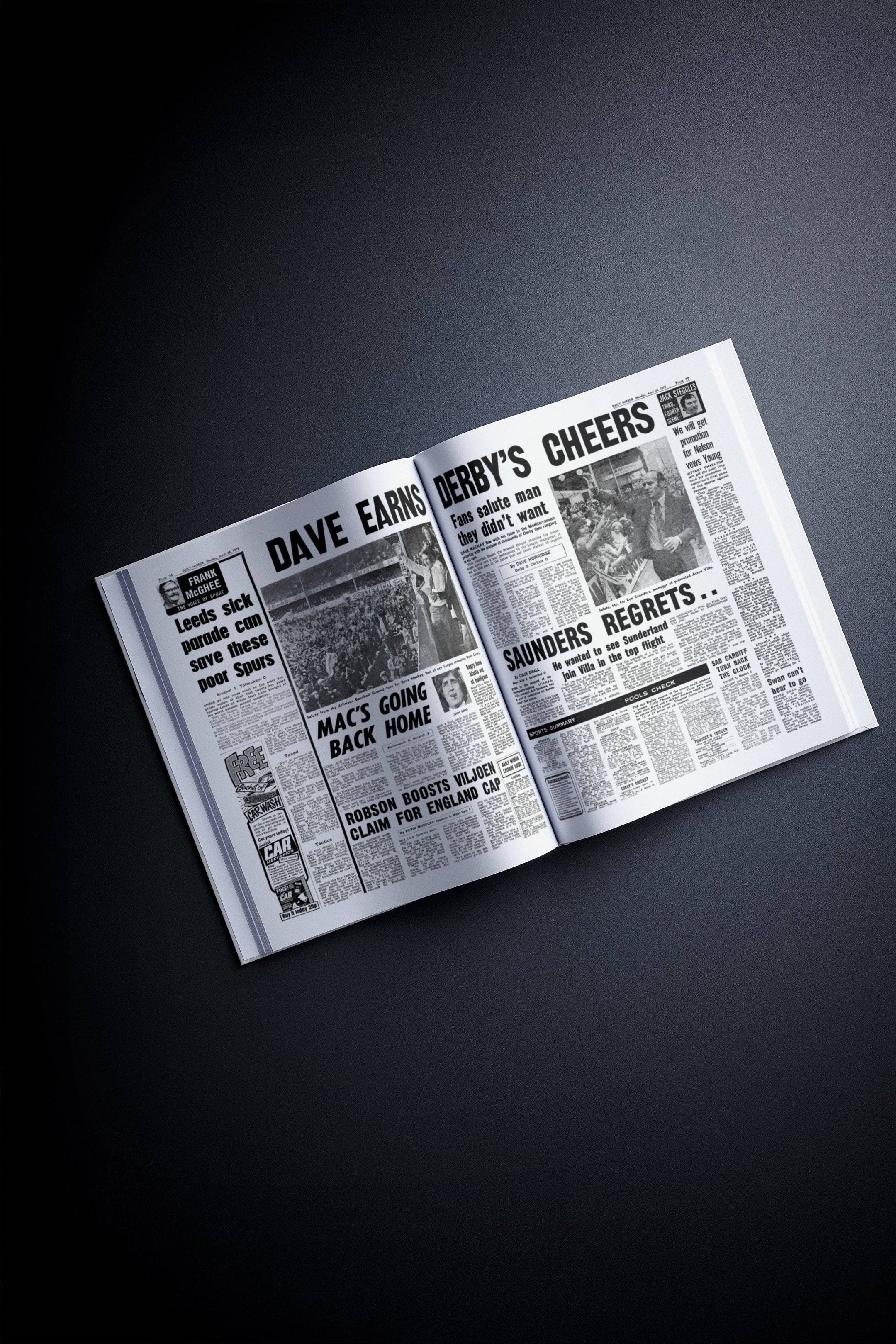 The Football History of Derby Book