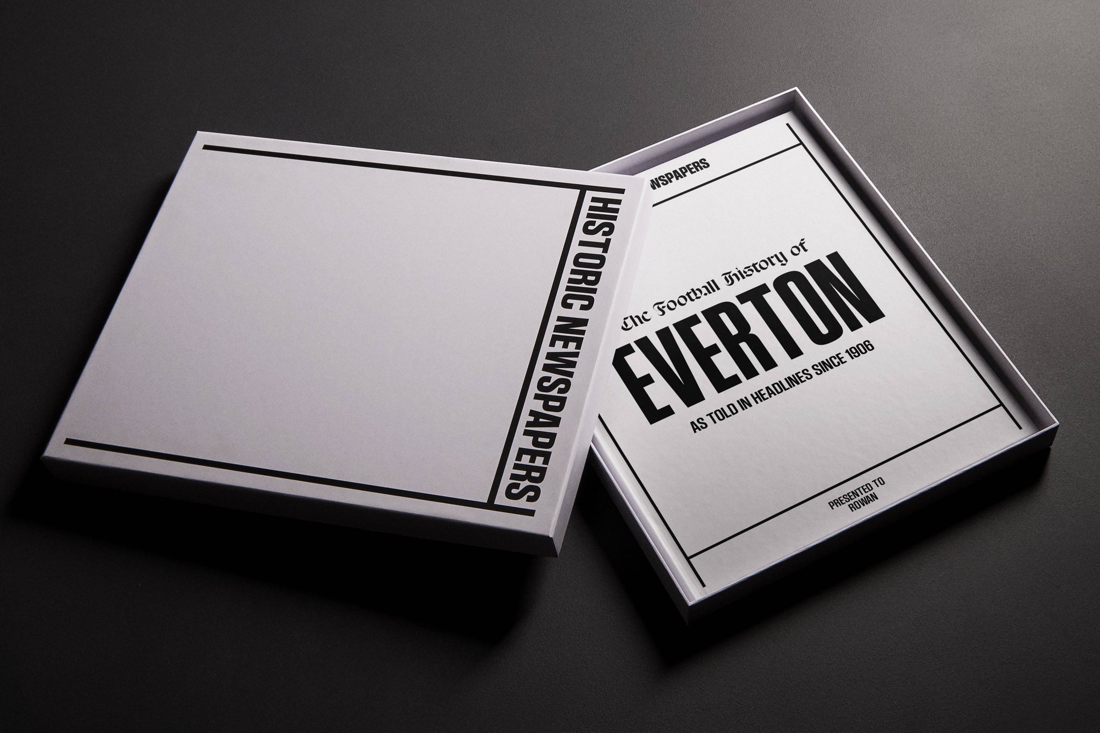 The Football History of Everton Book - Historic Newspapers