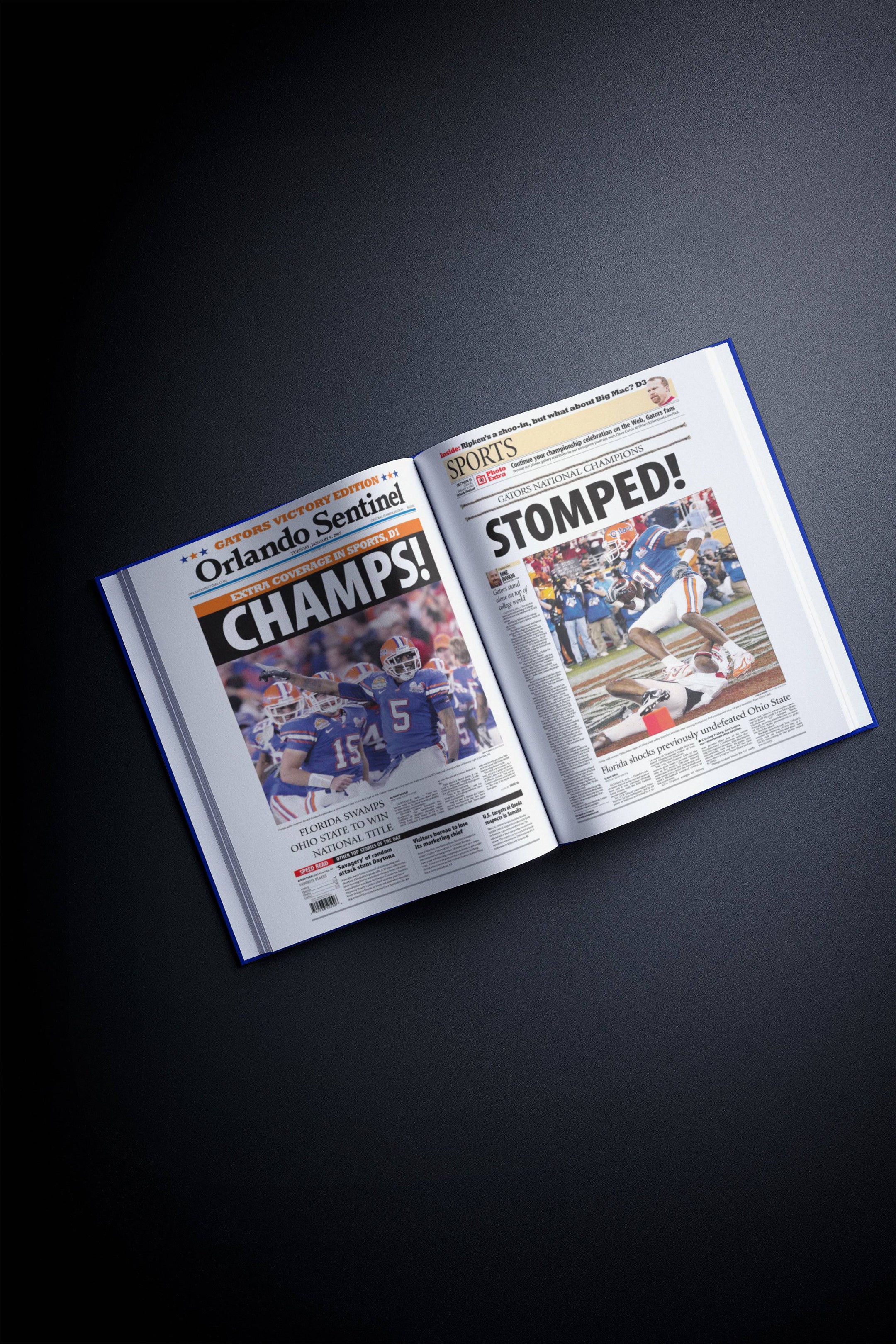 The College Football History of Florida Gators Orlando Sentinel Edition