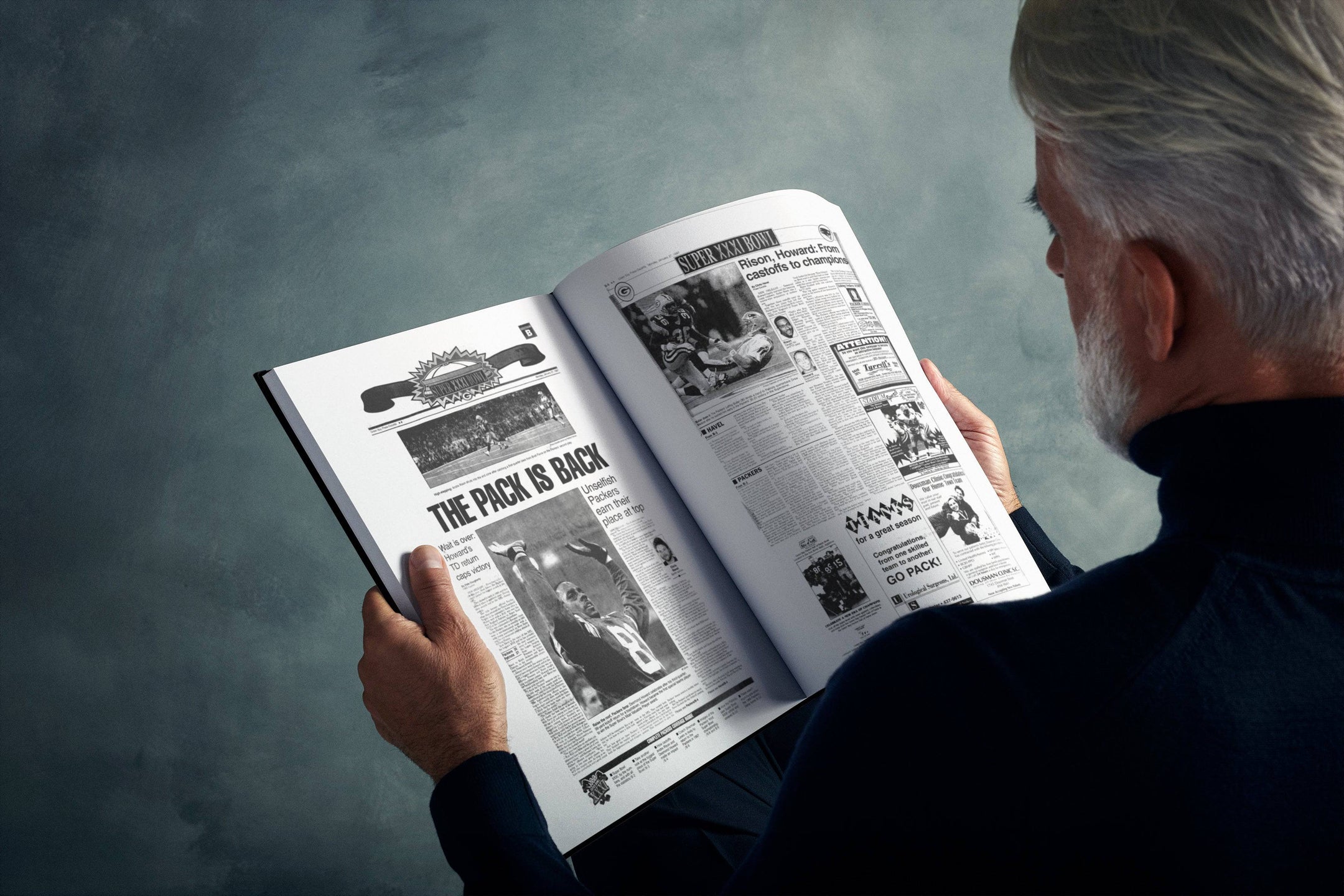 El libro sobre la historia del fútbol americano de los Green Bay Packers