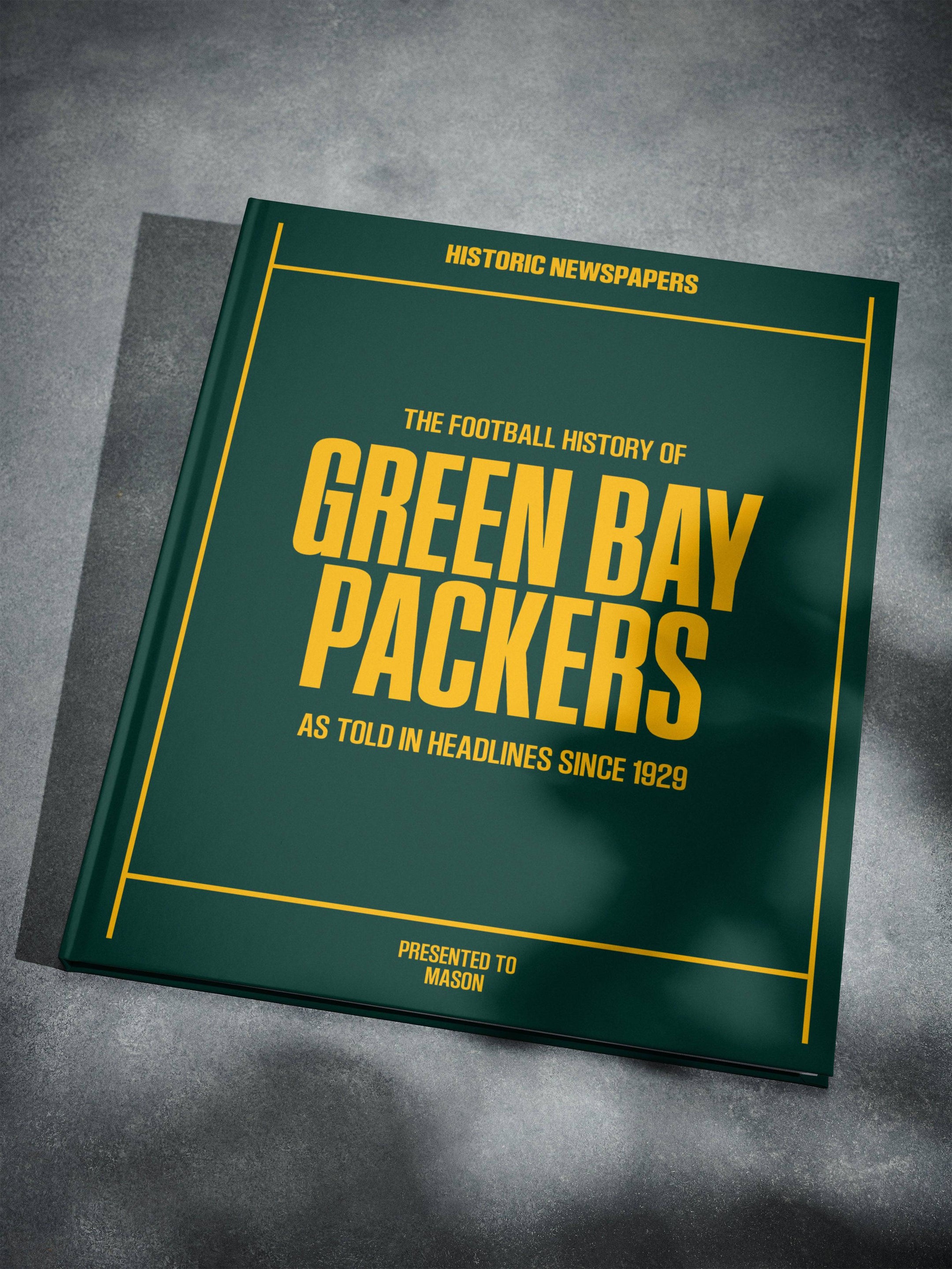 El libro sobre la historia del fútbol americano de los Green Bay Packers