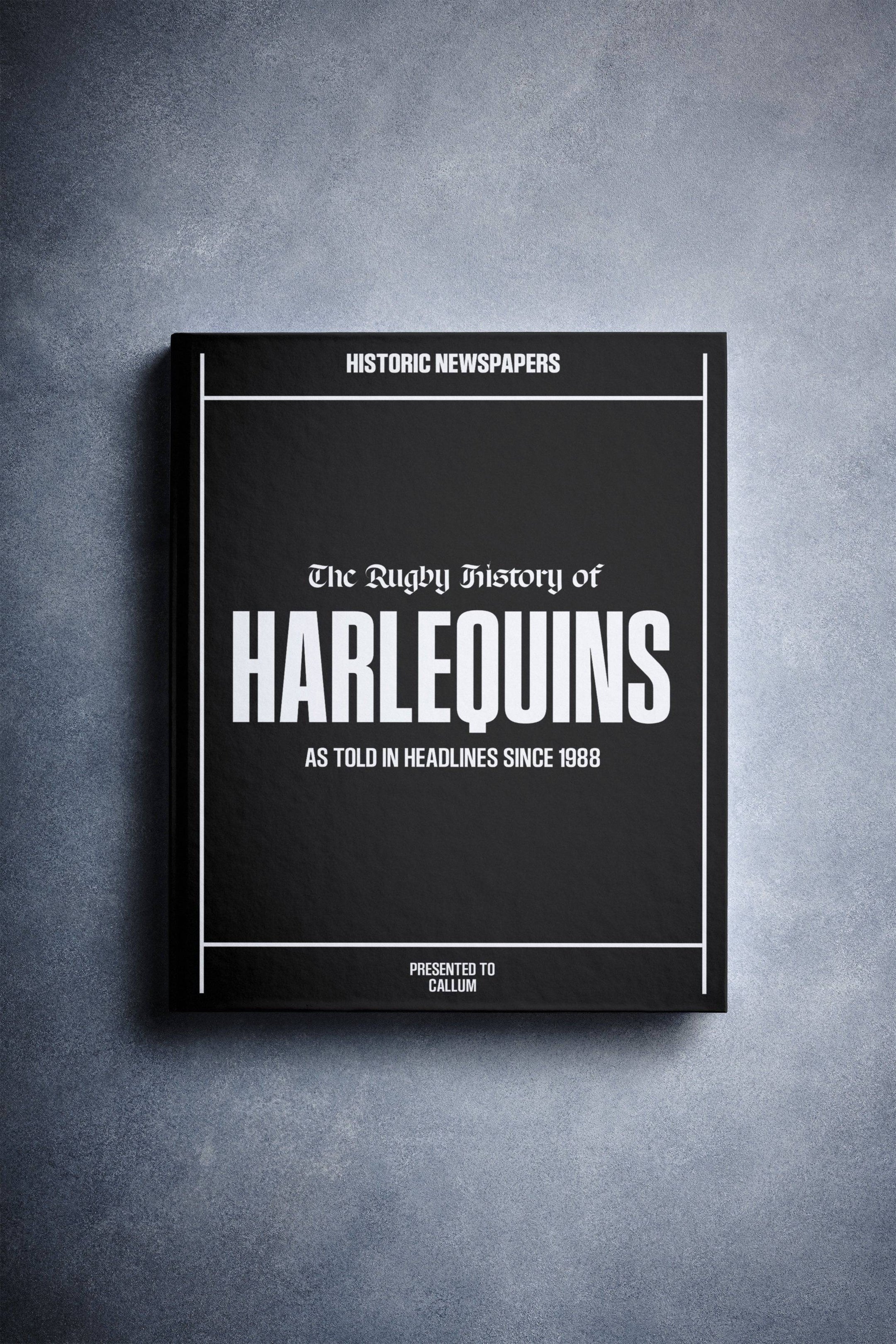 The Rugby History of Harlequins Book