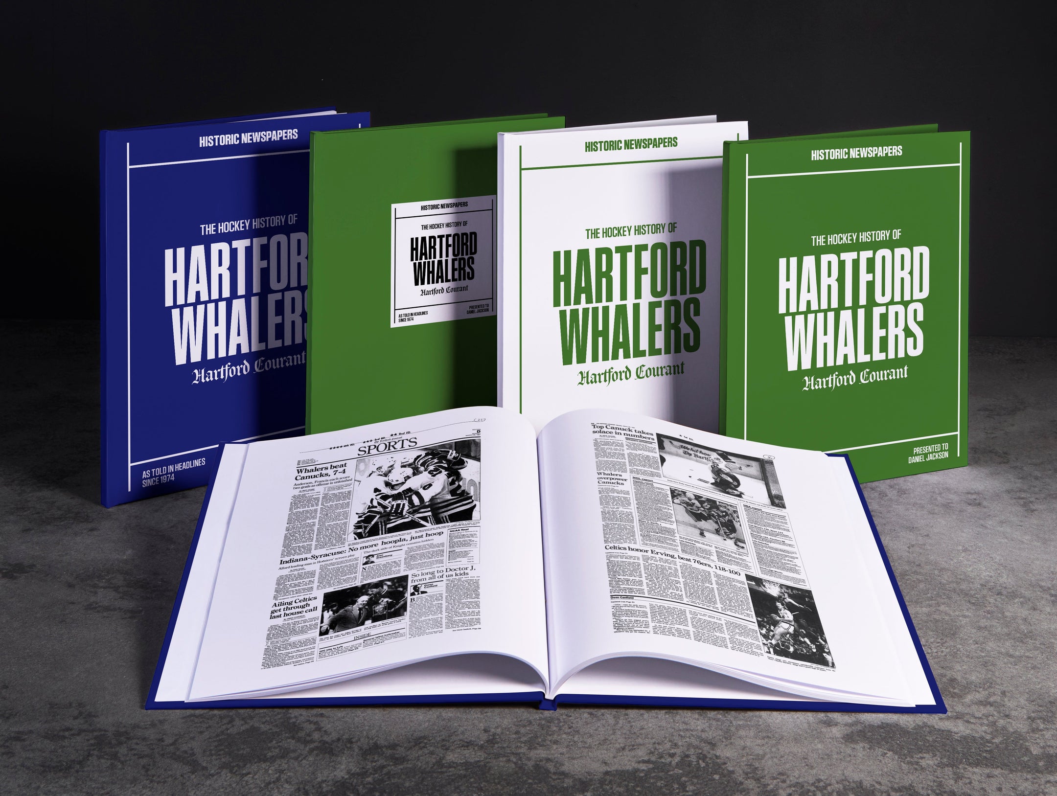 La historia del hockey de los Hartford Whalers (edición del Hartford Courant)