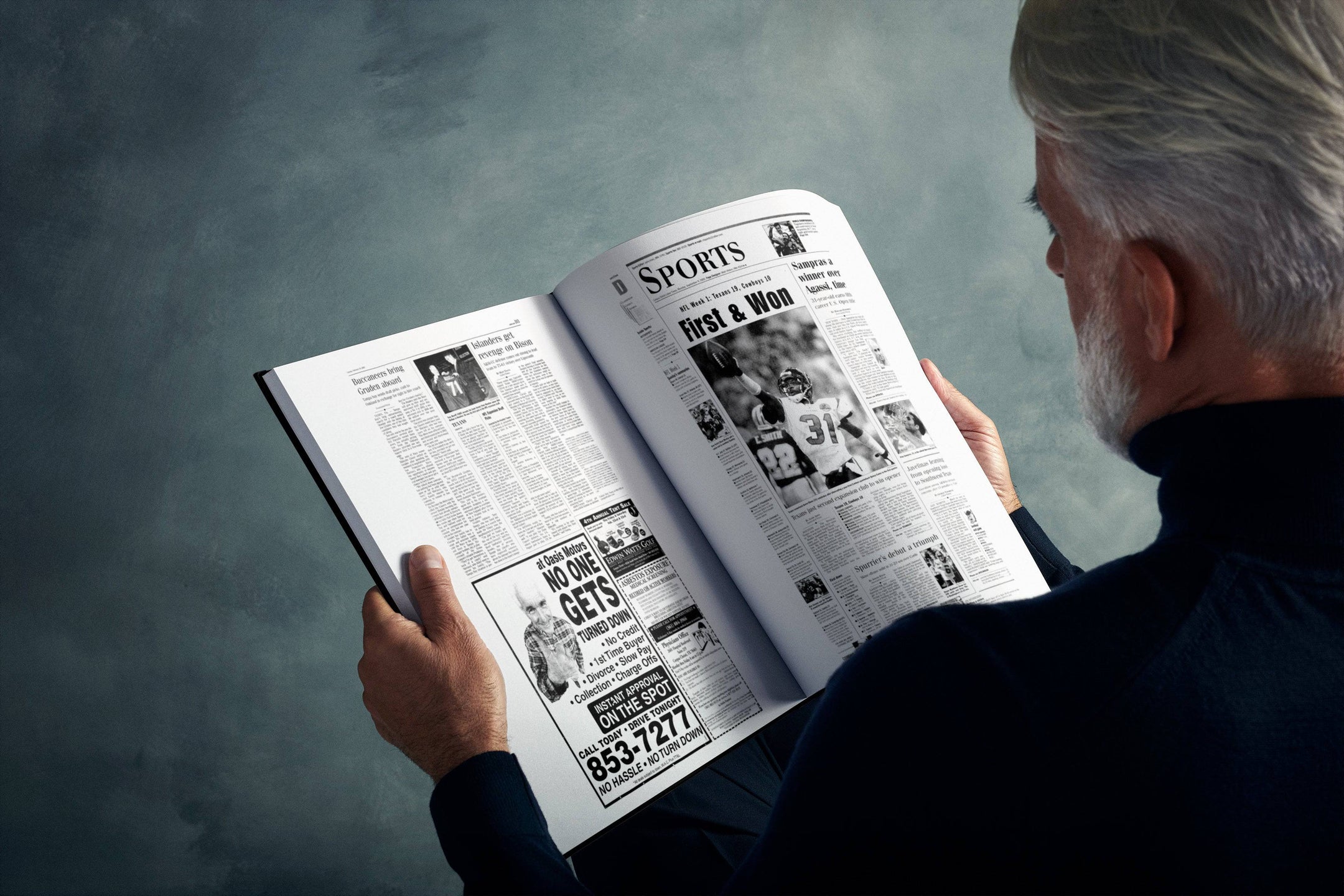 El libro sobre la historia del fútbol americano de los Houston Texans