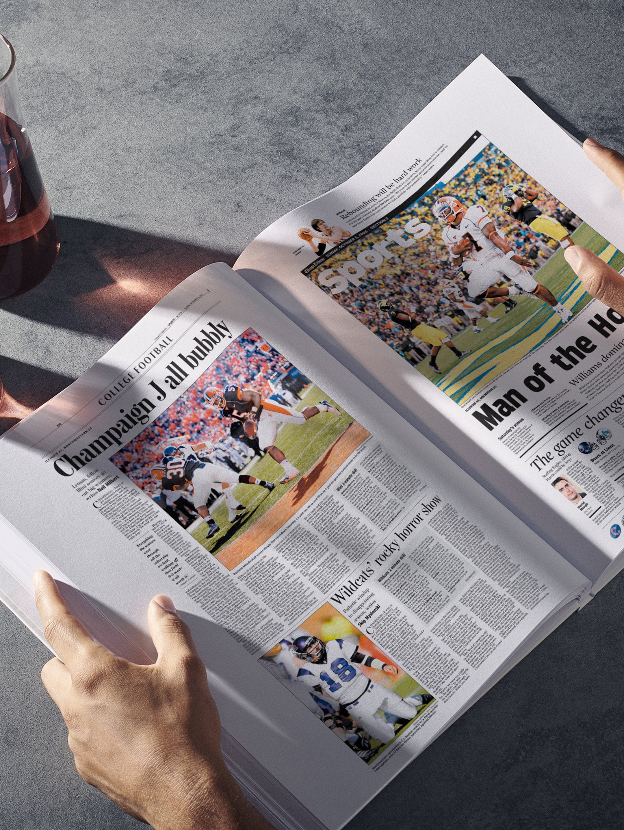 The College Football History of Illinois Fighting Illini Chicago Tribune Edition