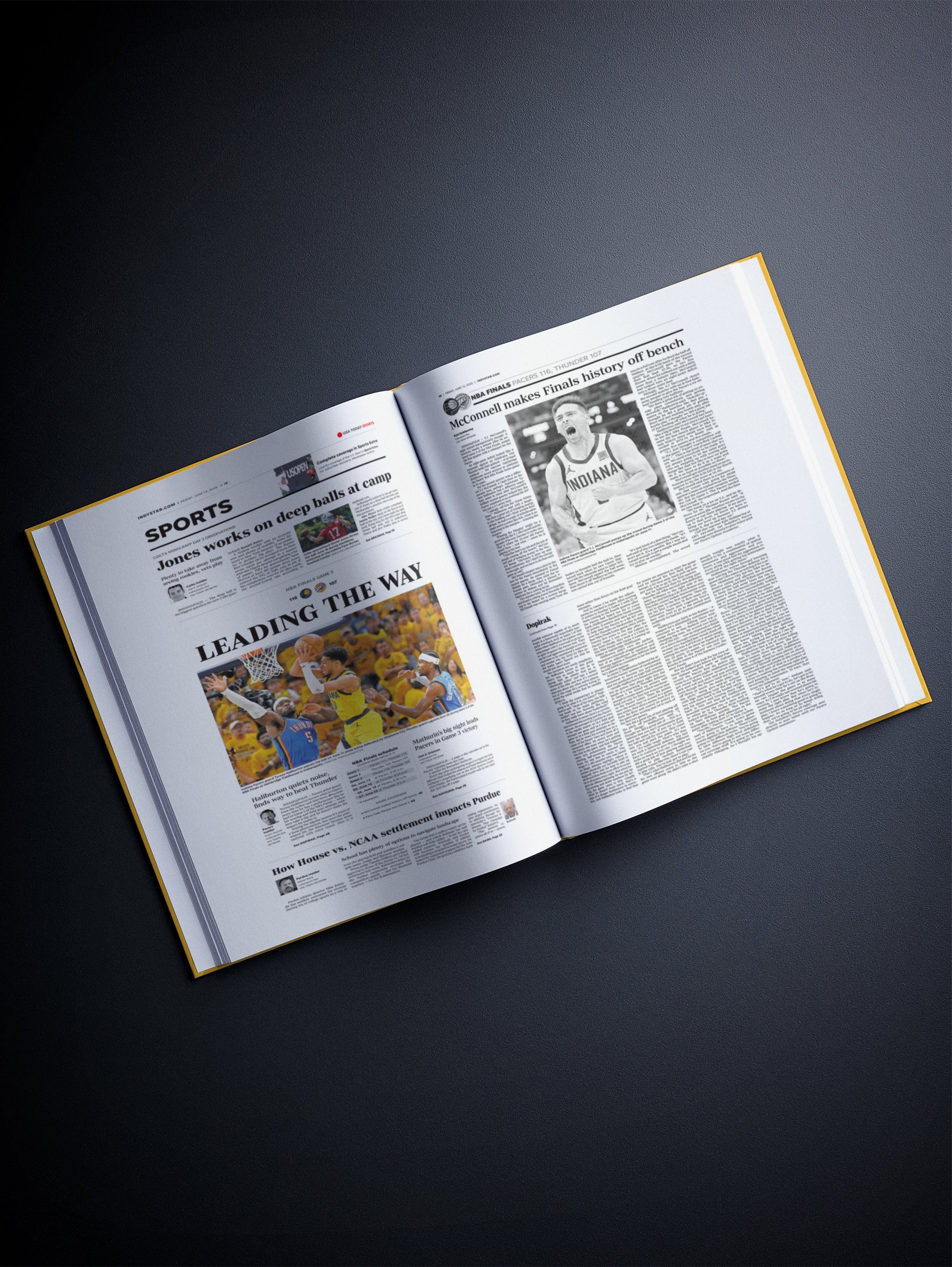 The Basketball History of Indiana Pacers - Historic Newspapers