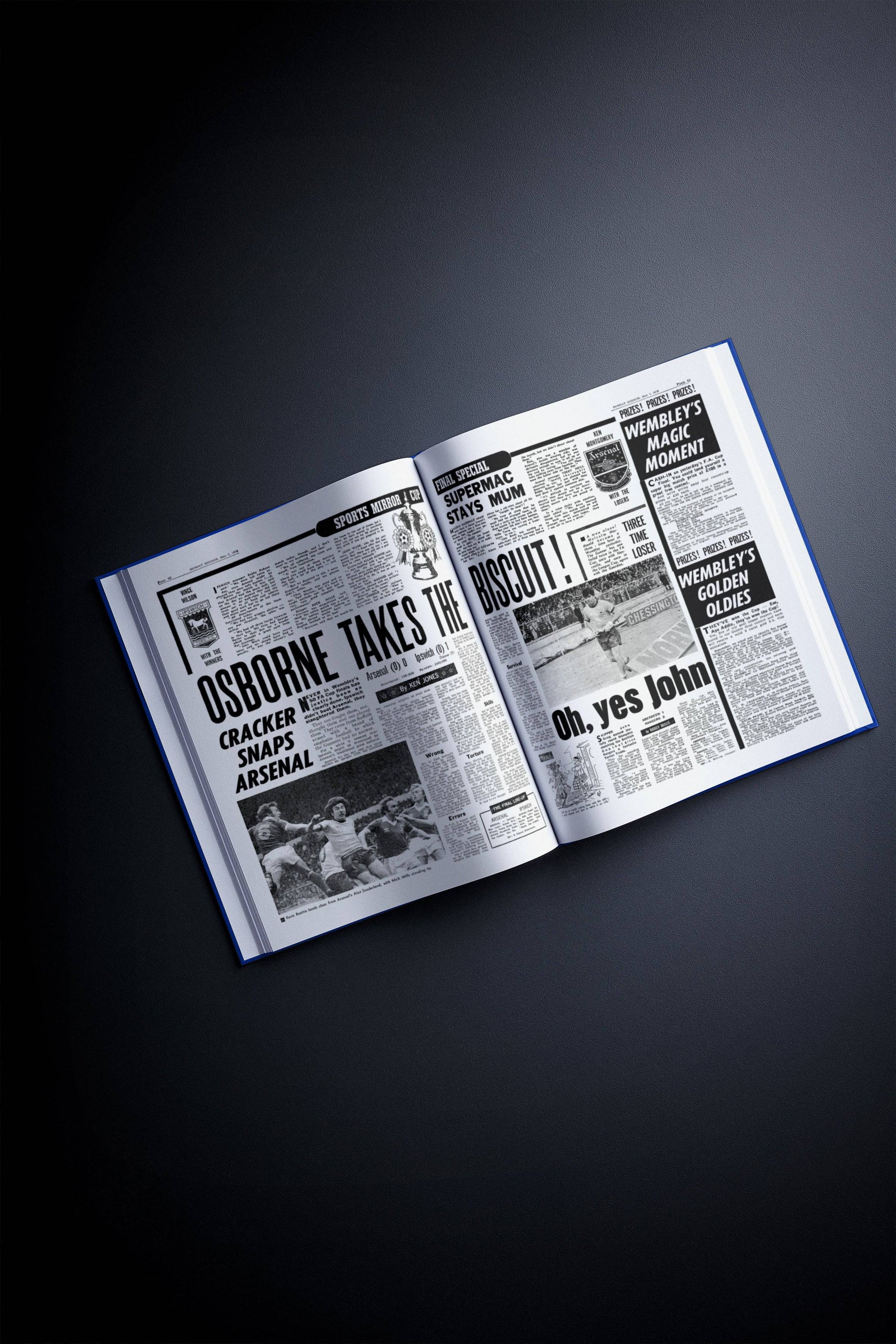 The Football History of Ipswich Town Book