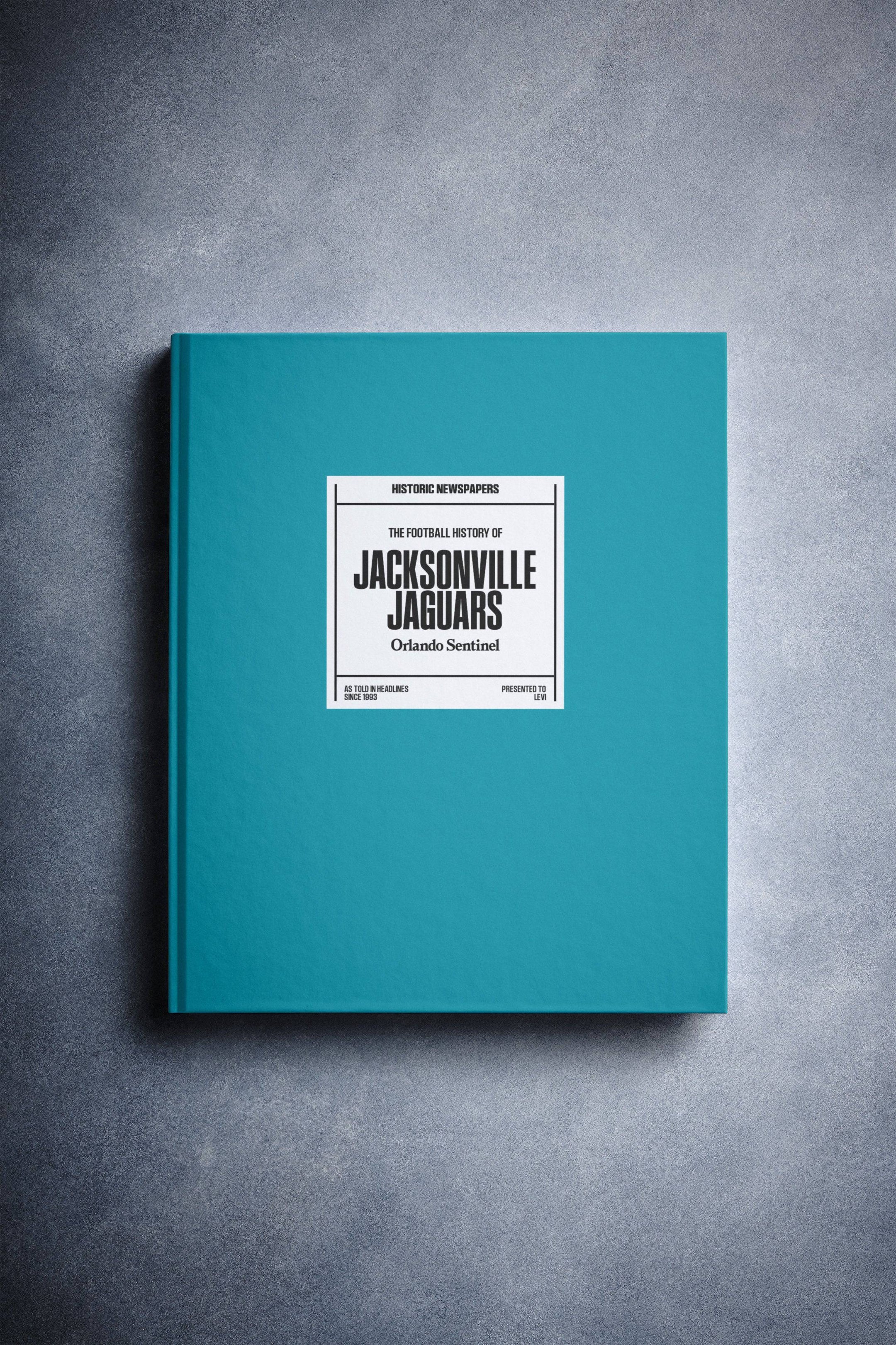 Libro de la edición Orlando Sentinel sobre la historia del fútbol americano de los Jacksonville Jaguars
