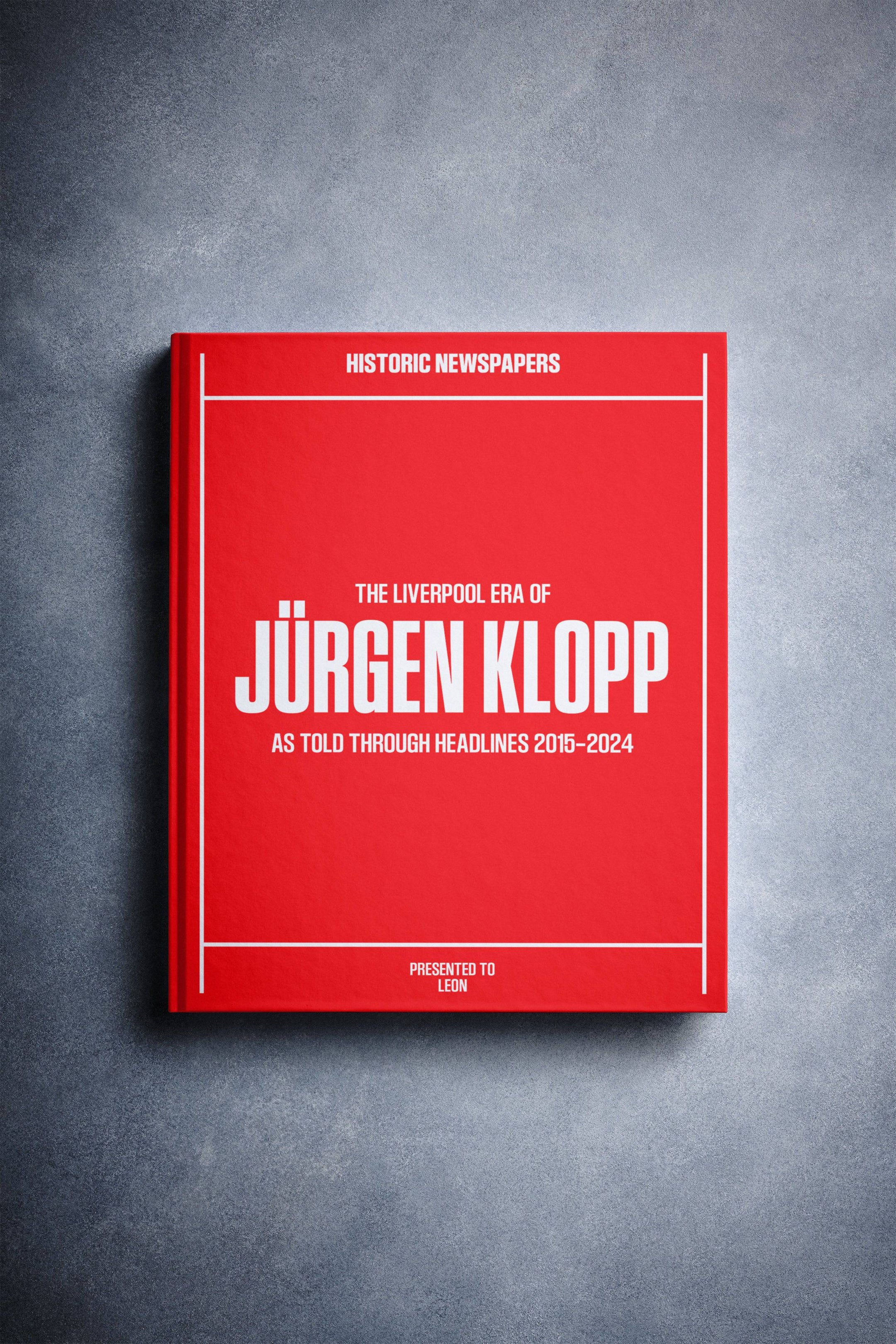 La historia del libro de Jürgen Klopp
