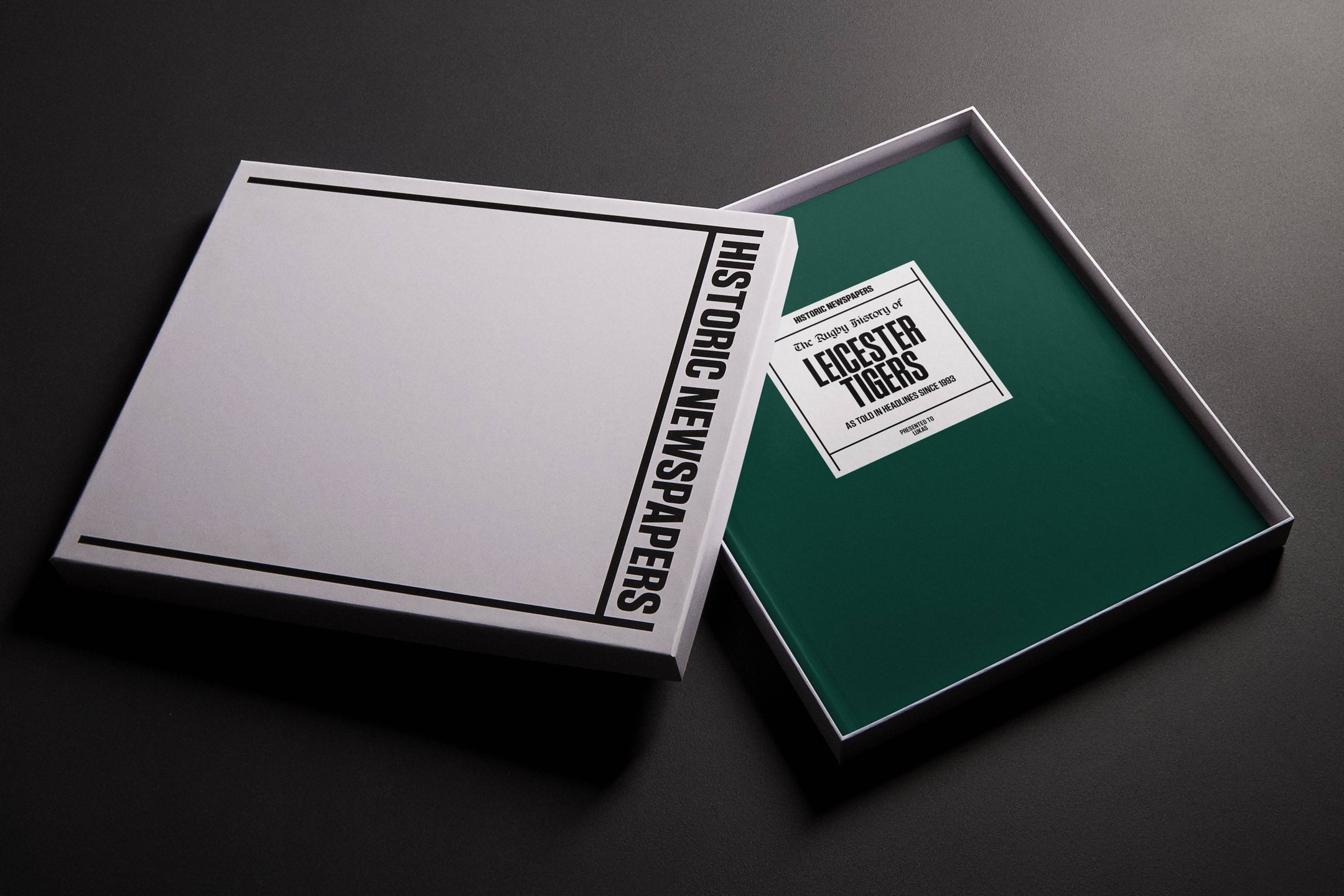 The Rugby History of Leicester Tigers Book - Historic Newspapers