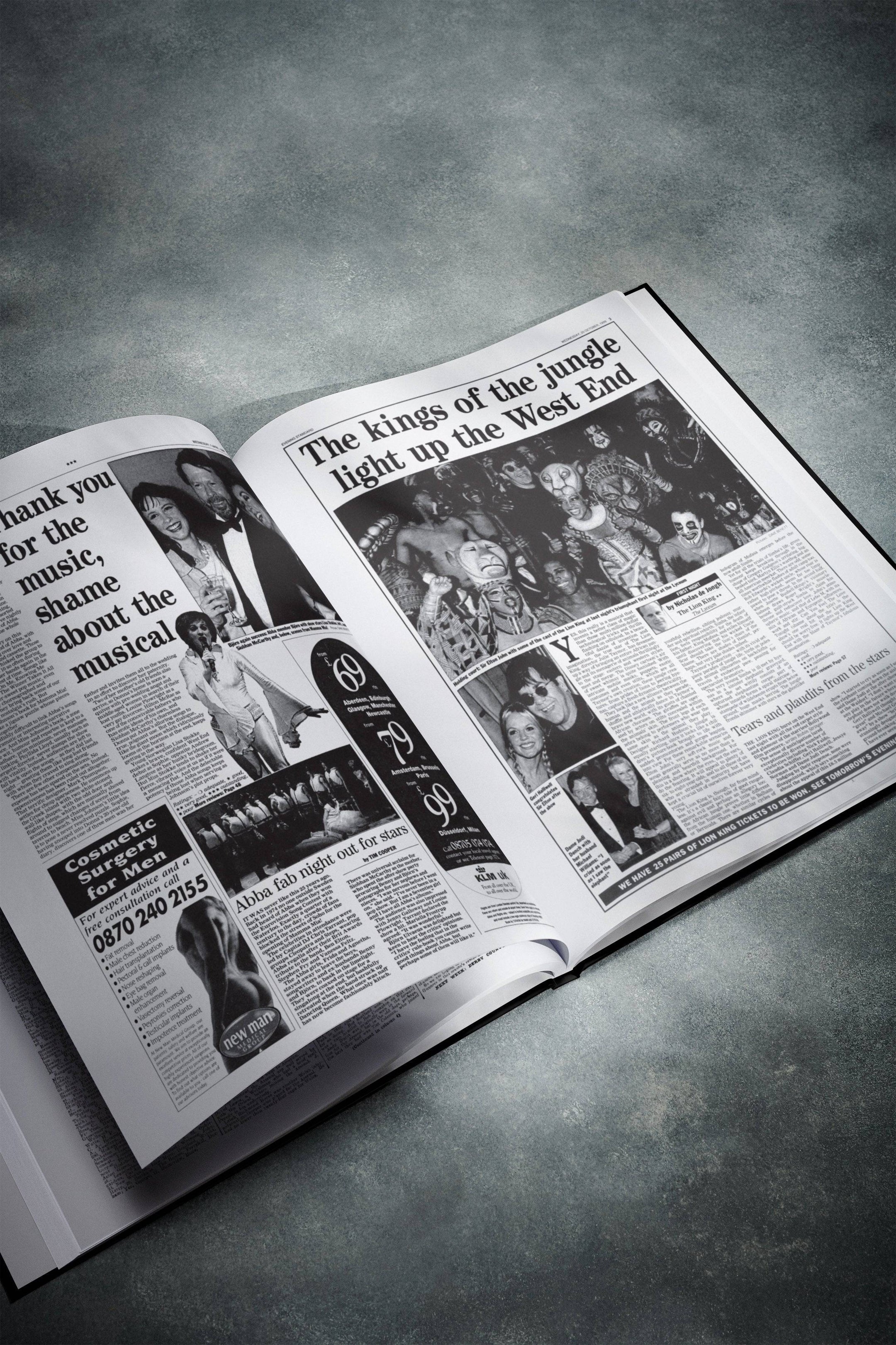 La historia de los musicales del West End Evening Standard Edition