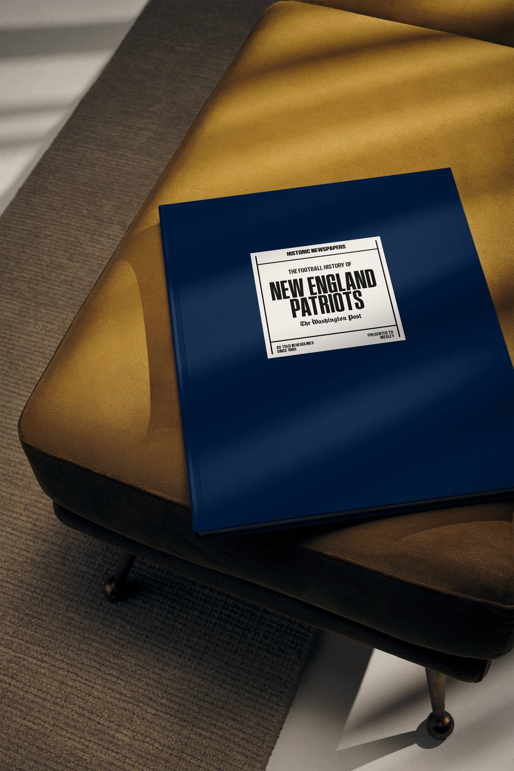 The US Football History of New England Patriots Washington Post Edition Book - Historic Newspapers