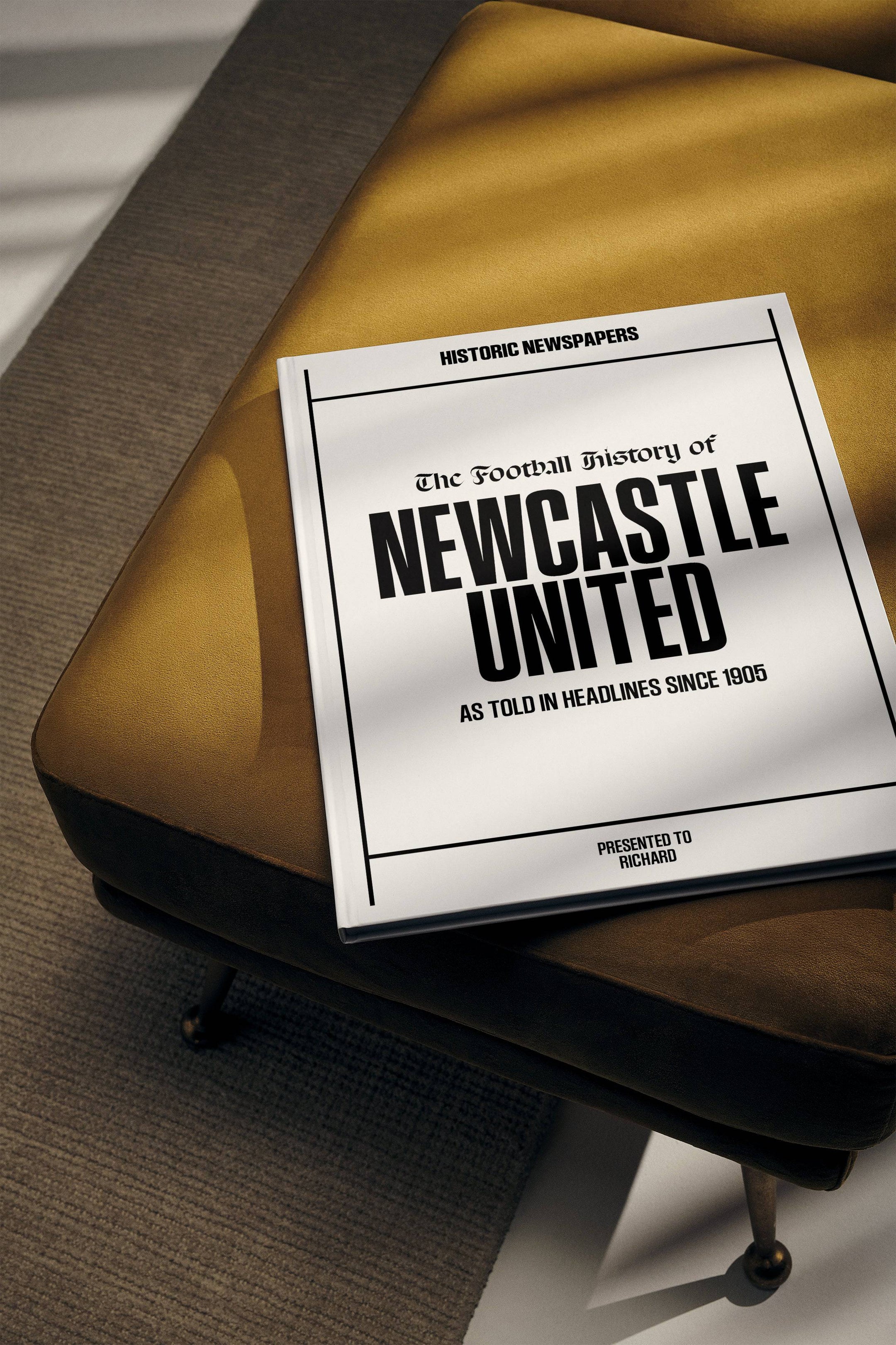The Football History of Newcastle Book - Historic Newspapers
