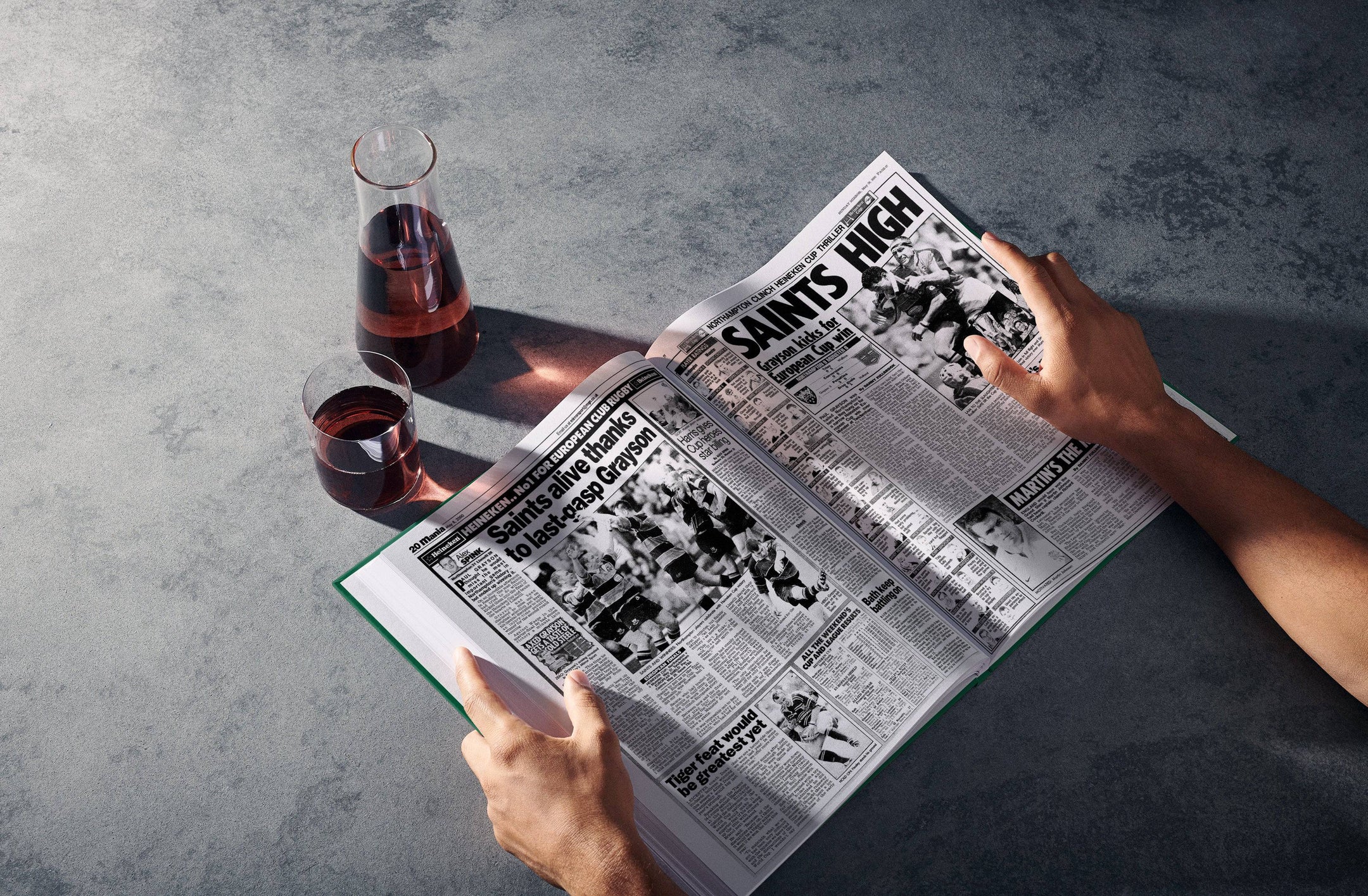 The Rugby History of Northampton Saints Book