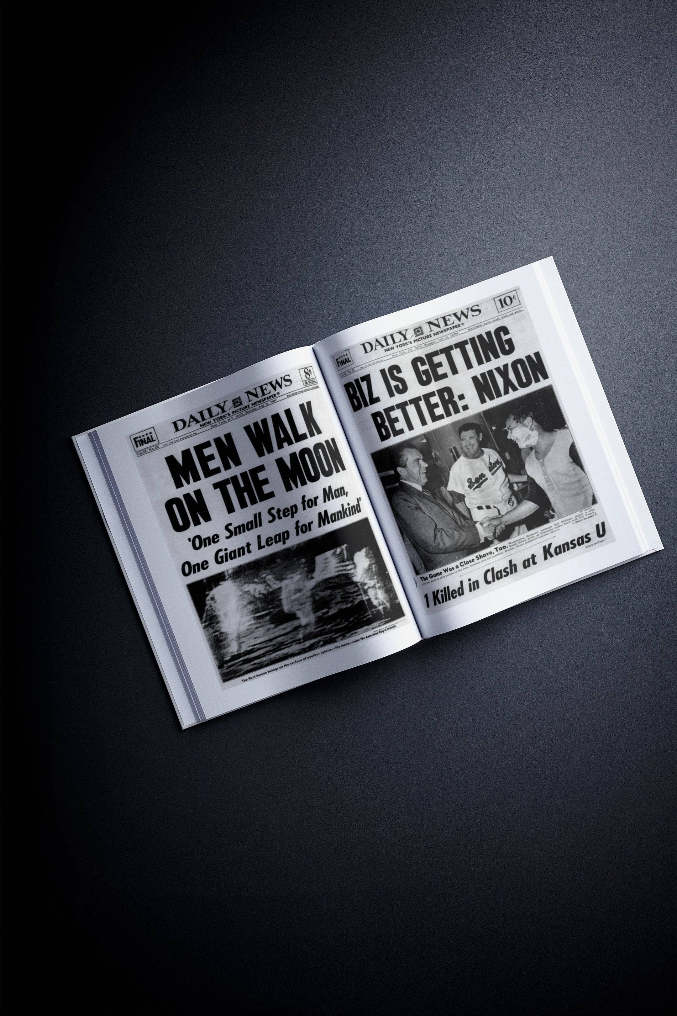 Personalised Birthday Newspaper Book New York Daily News Edition