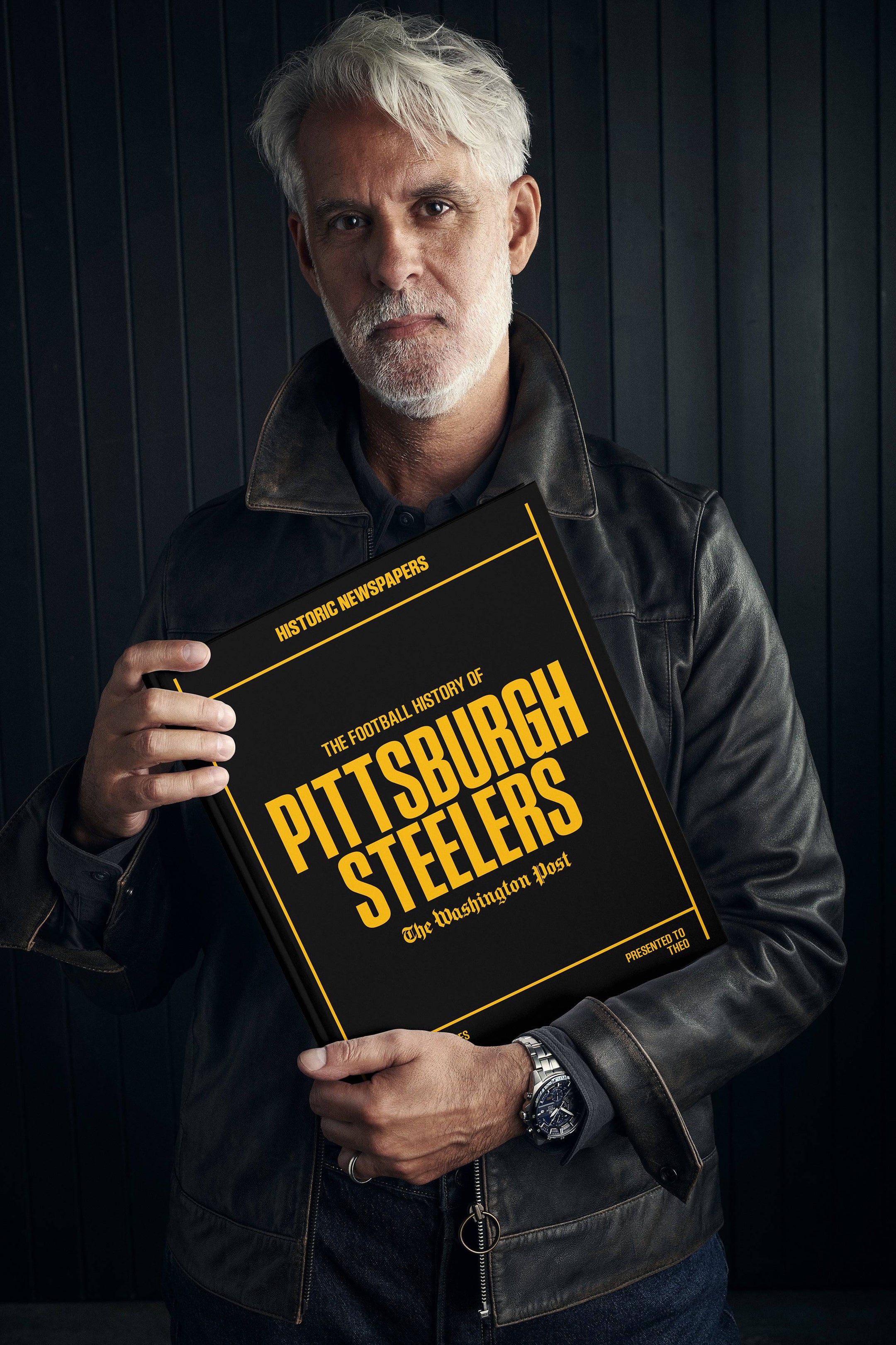 The US Football History of Pittsburgh Steelers Washington Post Edition Book - Historic Newspapers