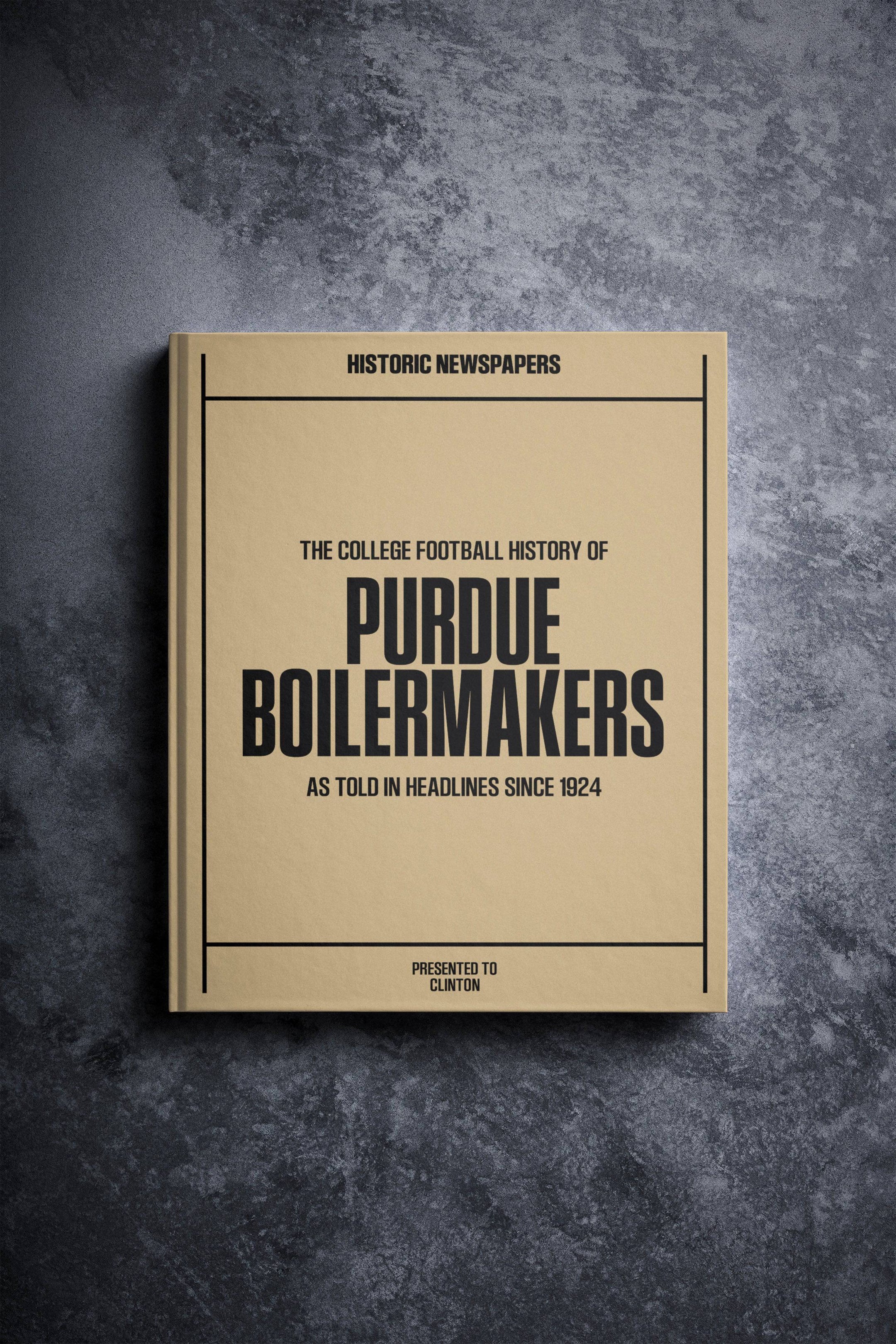 The College Football History of Purdue Boilermakers