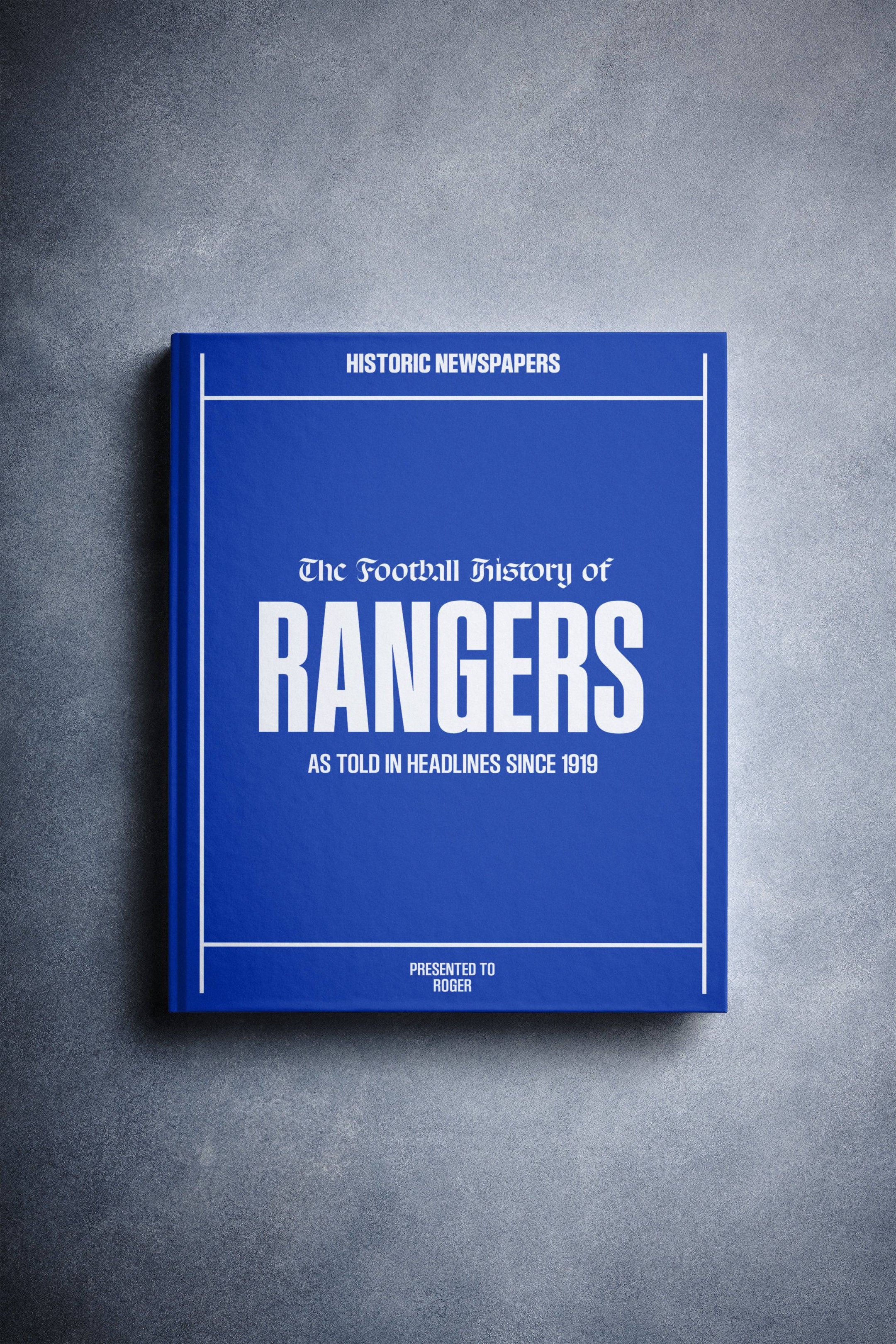 The Football History of Rangers Book