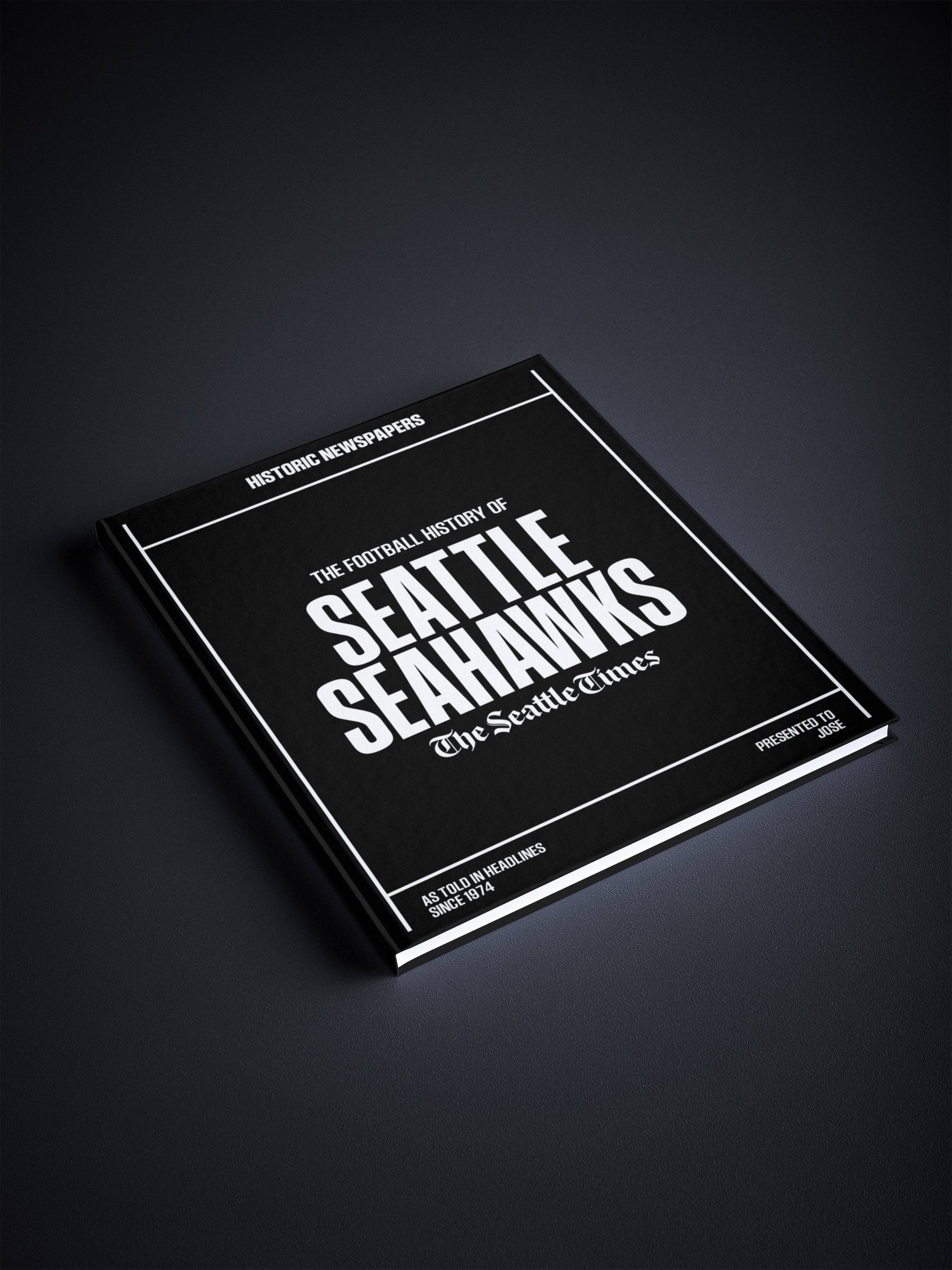 The US Football History of Seattle Seahawks Seattle Times Edition Book - Historic Newspapers