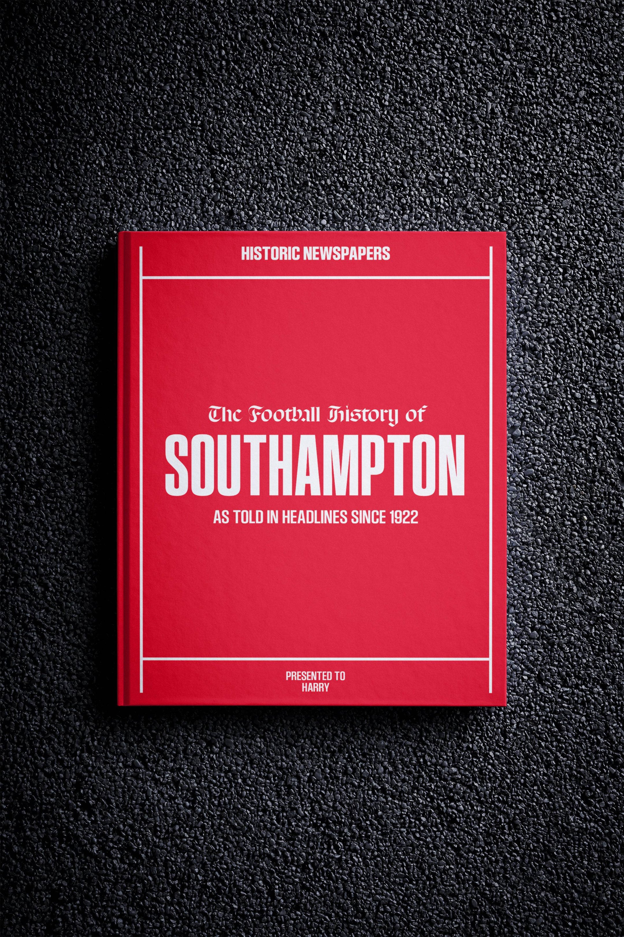 The Football History of Southampton Book