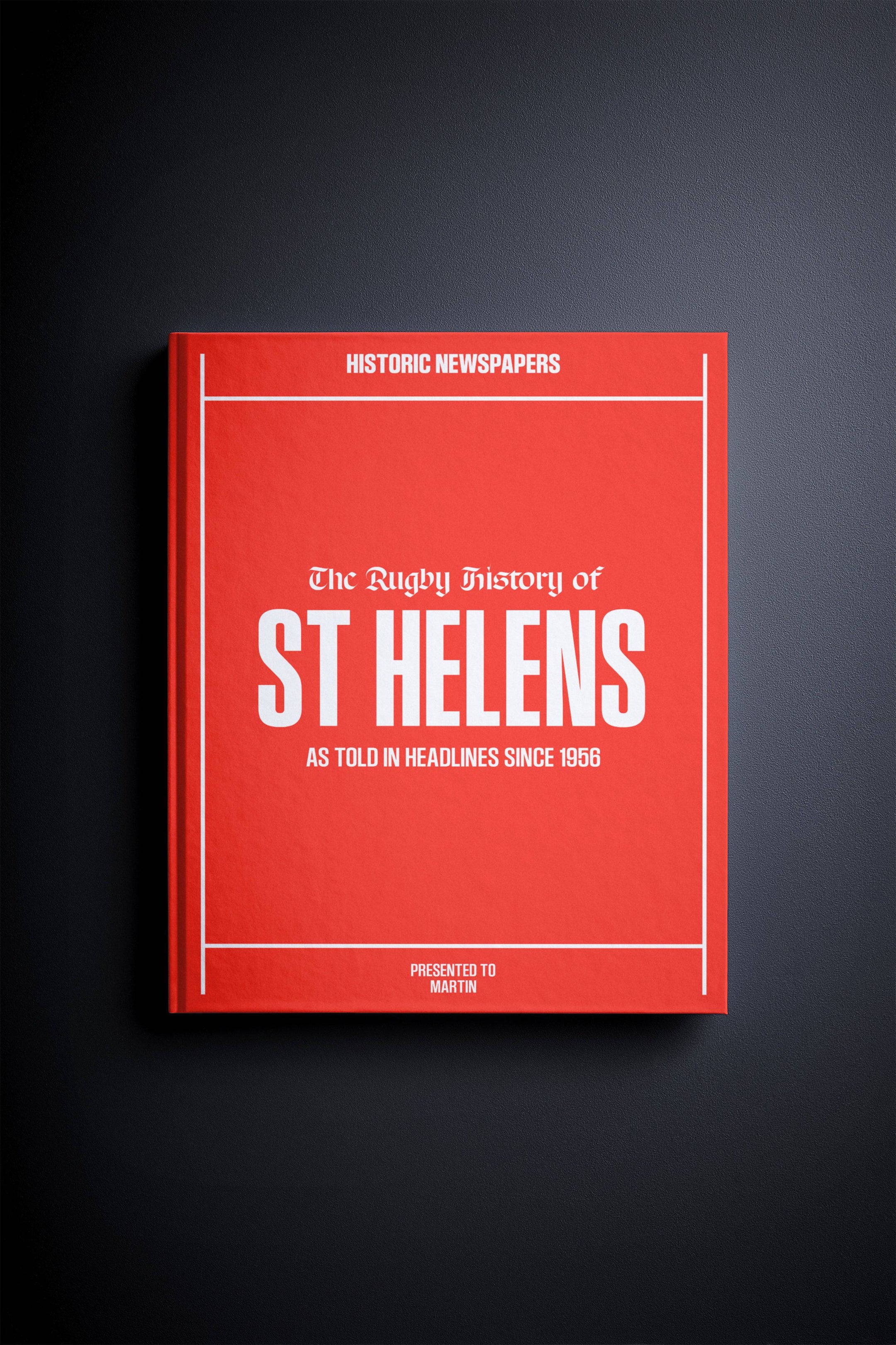 The Rugby History of St Helens Book