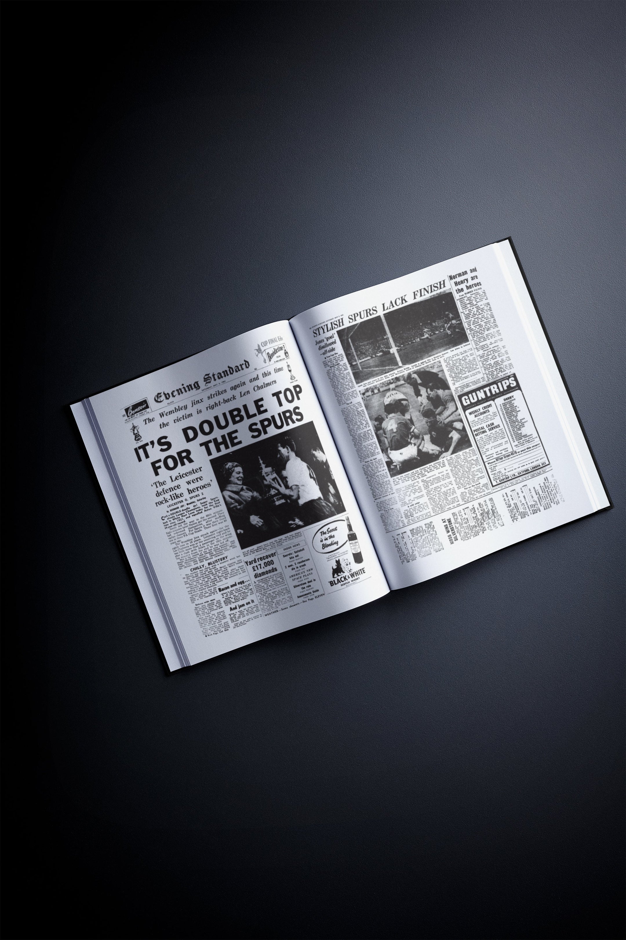 The Football History of Tottenham Hotspur Evening Standard Edition - Historic Newspapers