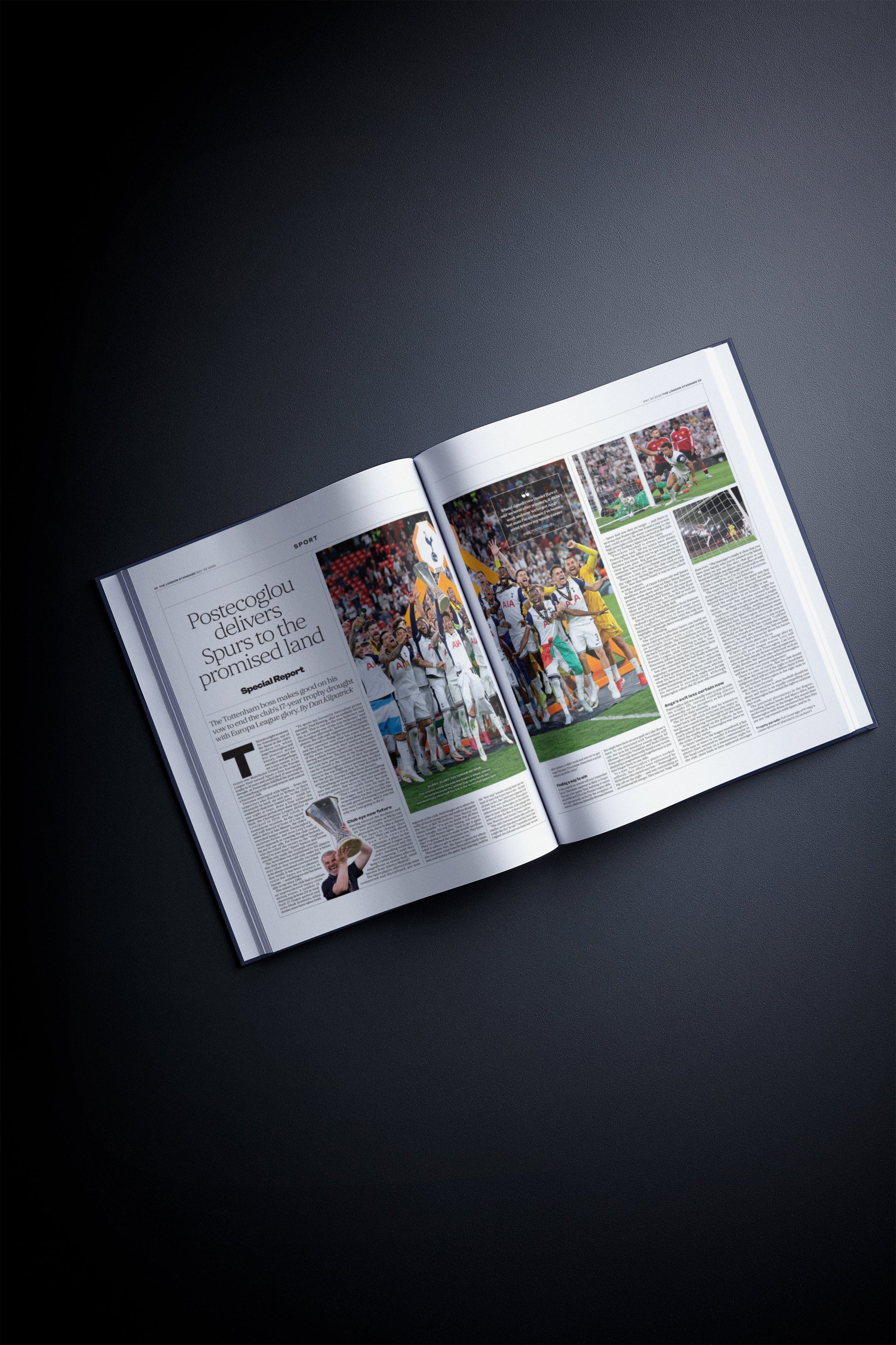 La historia del fútbol del Tottenham Hotspur (edición Evening Standard)