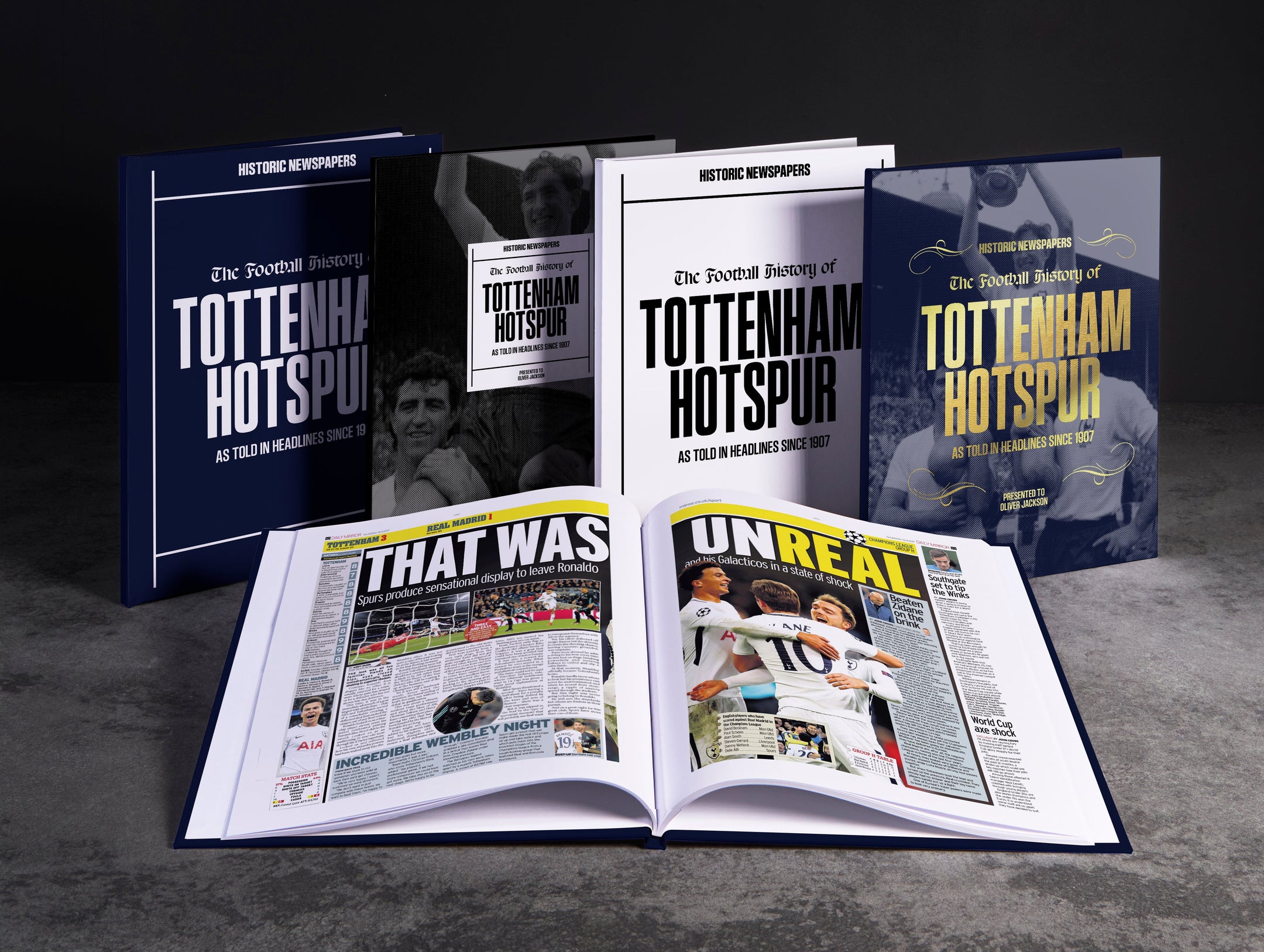 El libro sobre la historia del fútbol del Tottenham Hotspur
